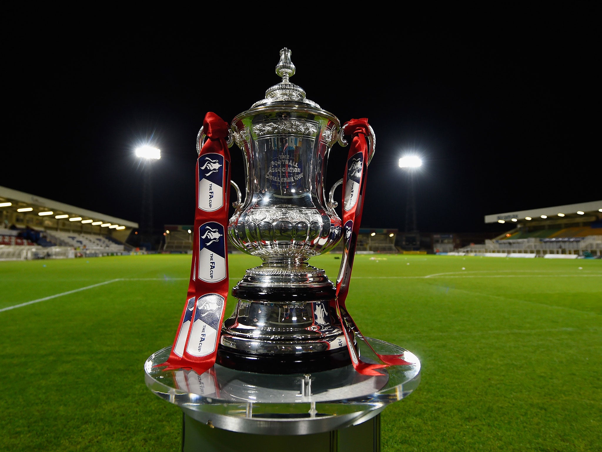 The FA Cup trophy