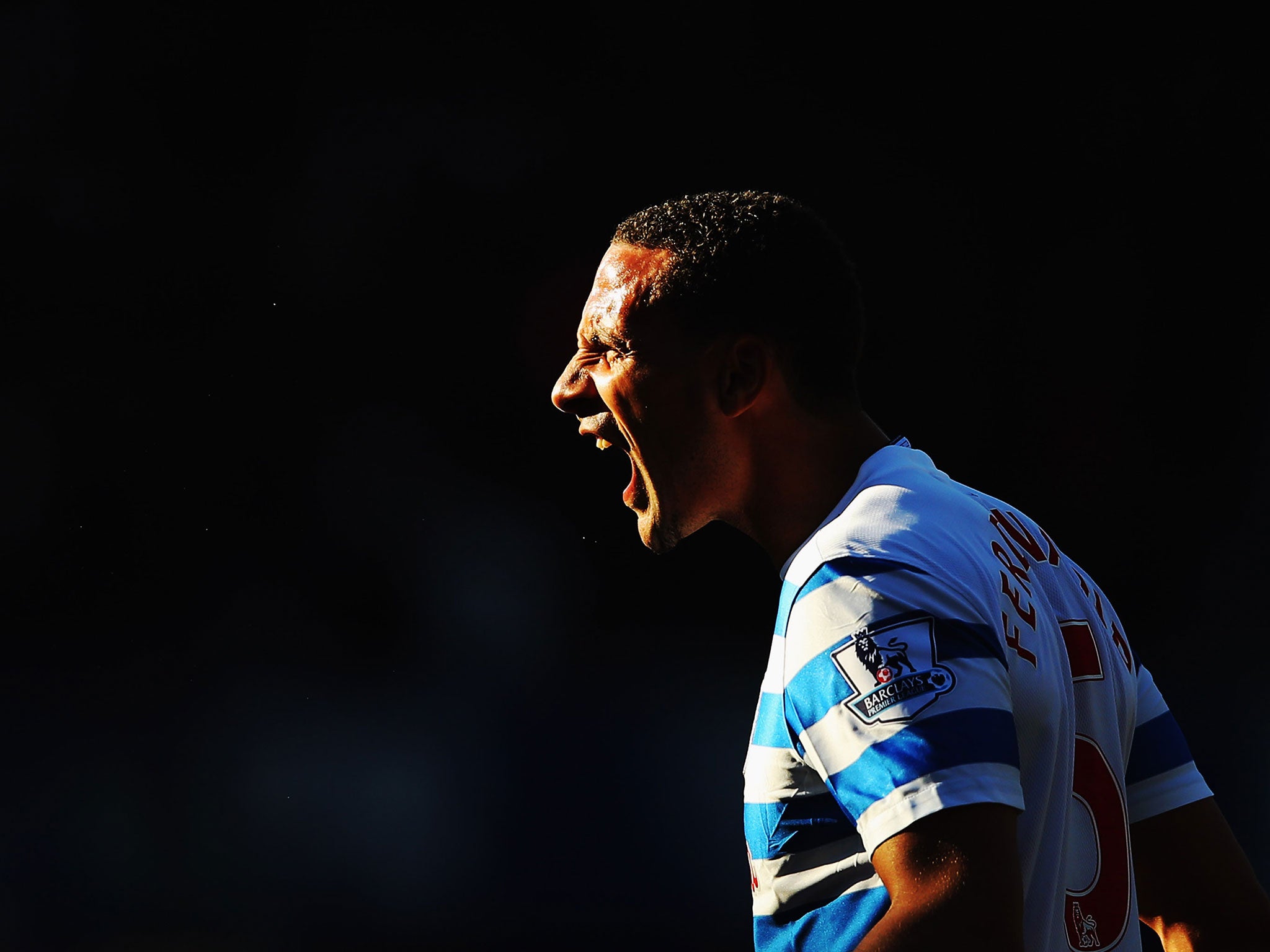 Rio Ferdinand was back in the QPR line-up