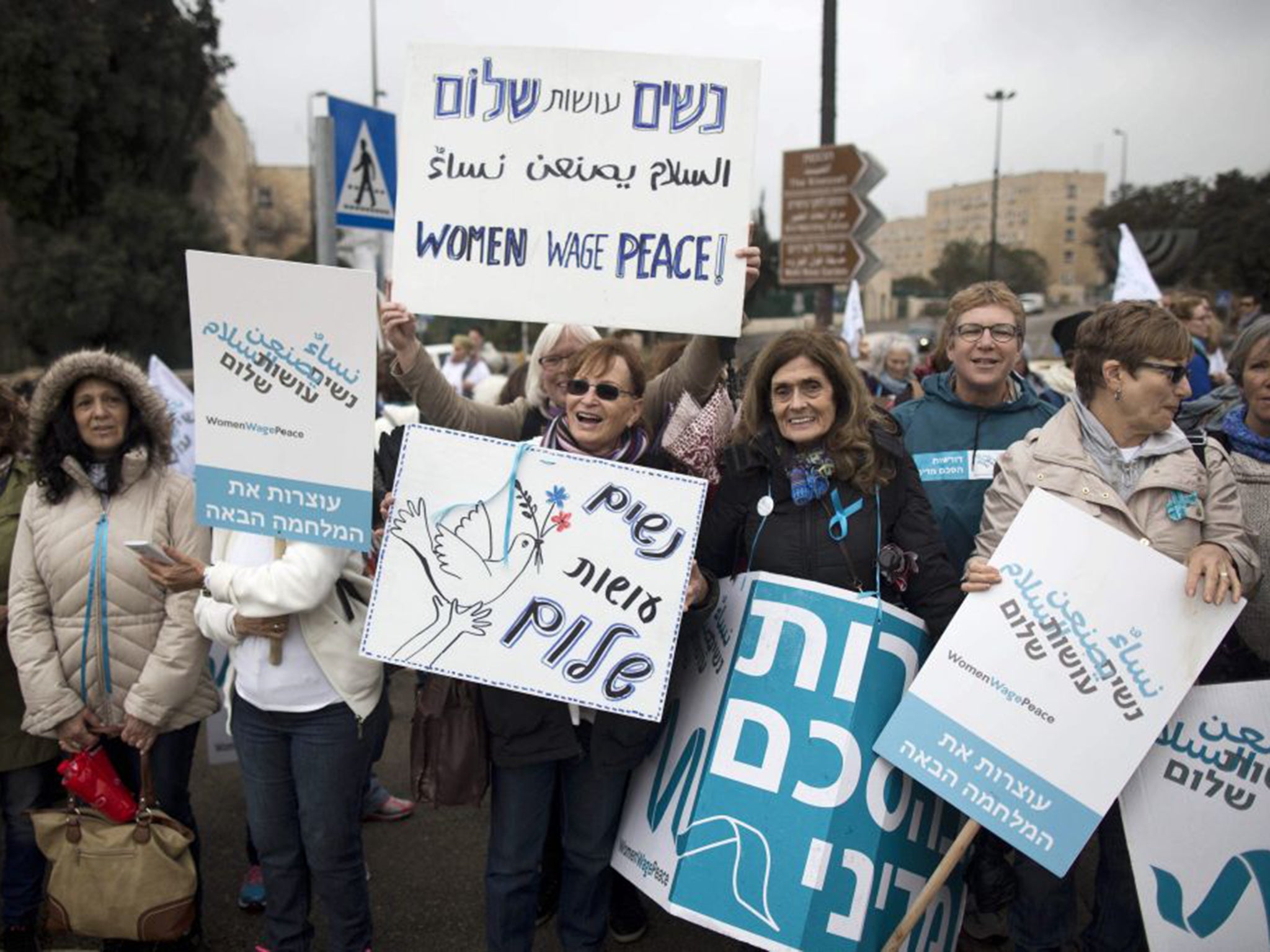 Women Wage Peace march to the Knesset on Wednesday