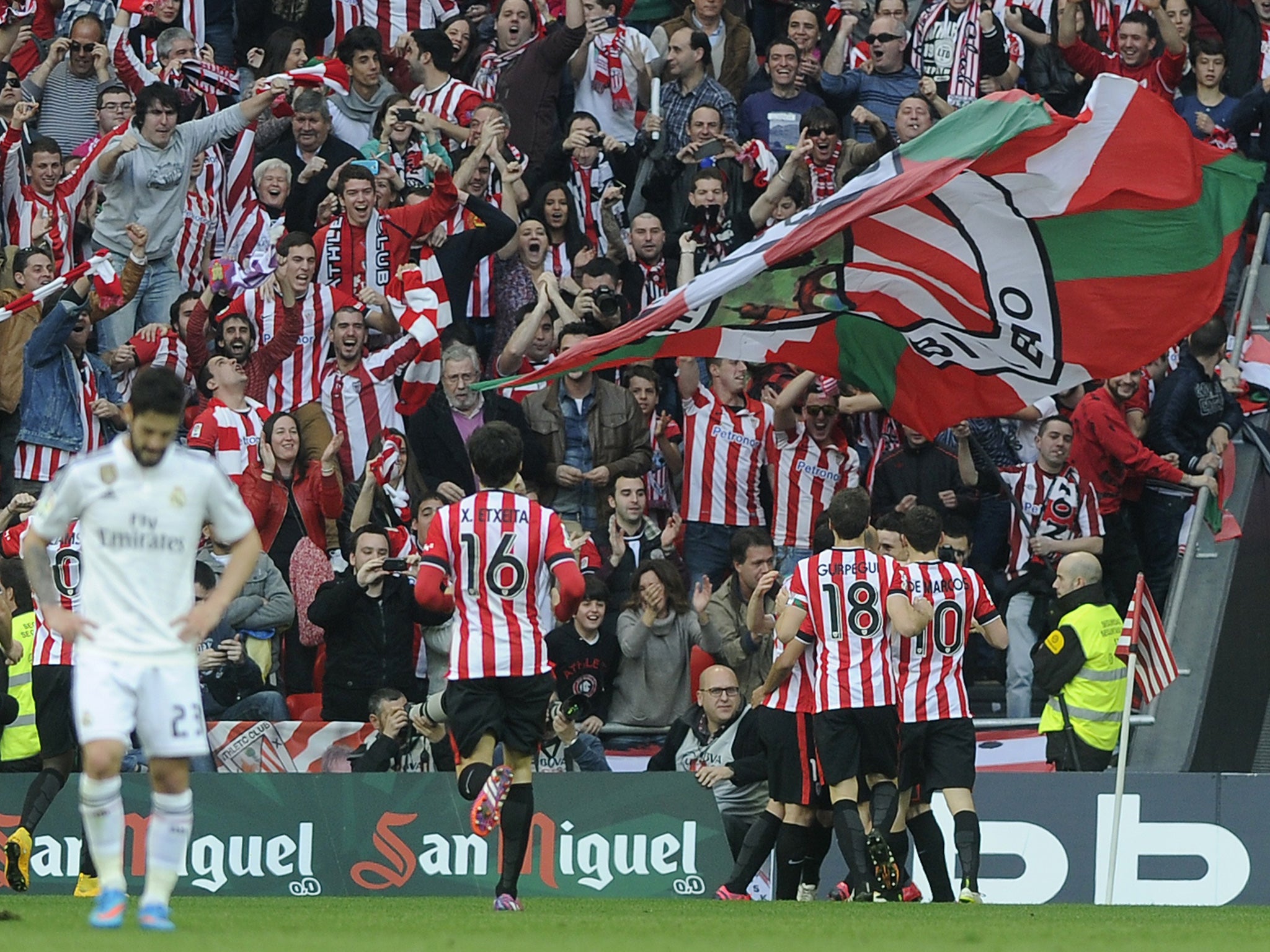 Real Madrid lost 1-0 at Athletic Bilbao