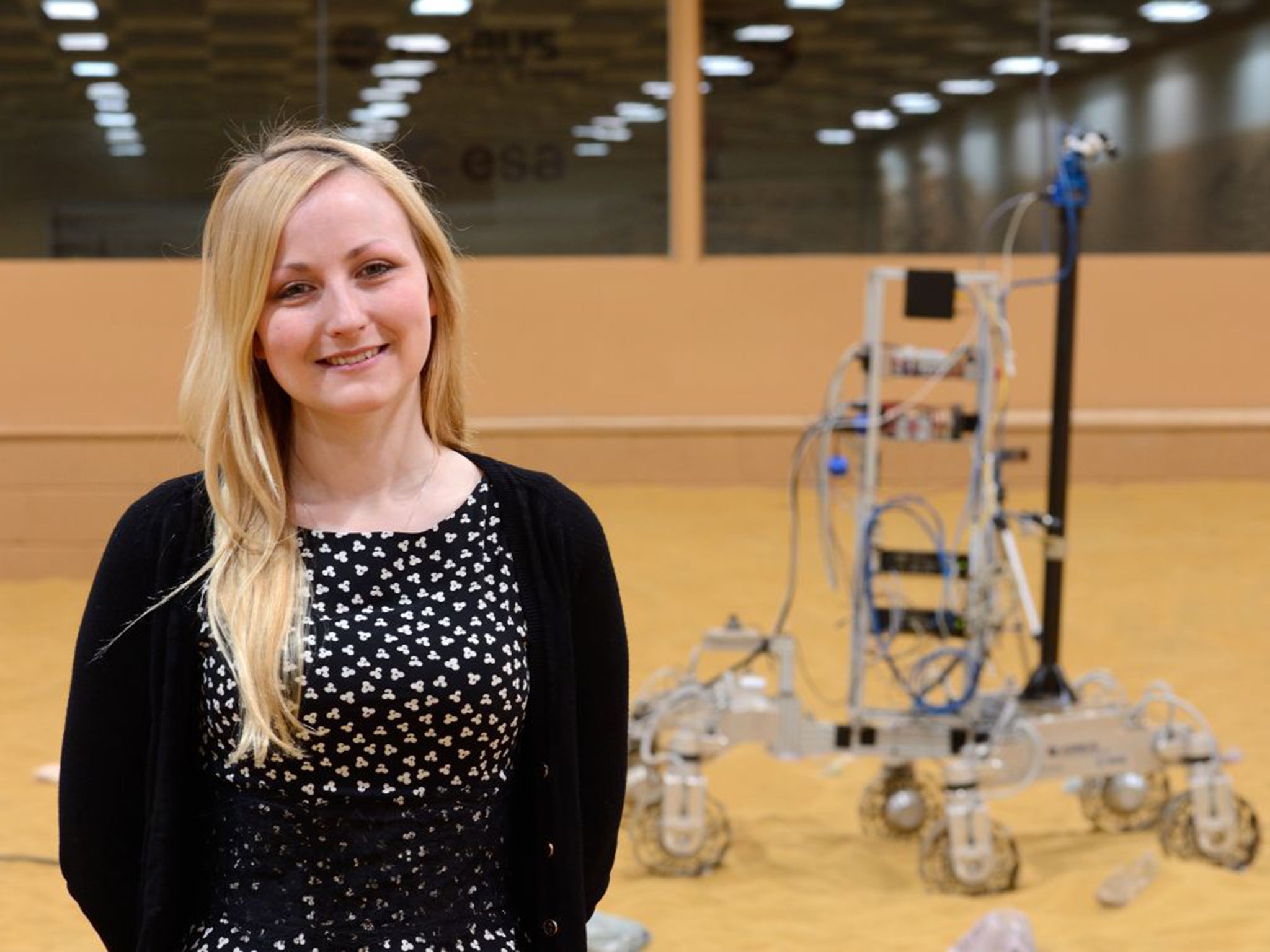 Abbie Hutty, 27: Senior structures engineer, ExoMars Rover Project, Airbus Defence and Space