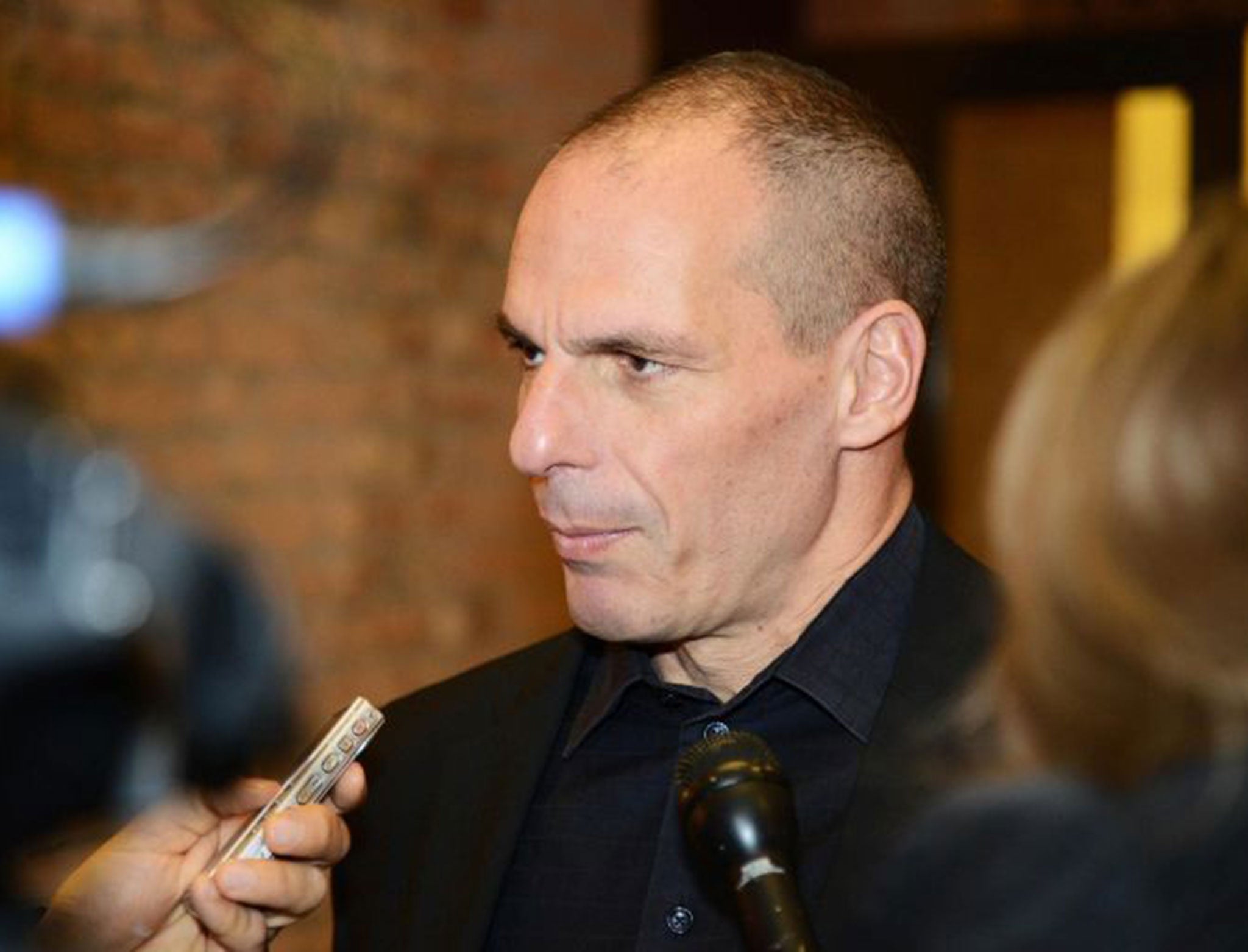 Greek Finance Minister Yanis Varoufakis