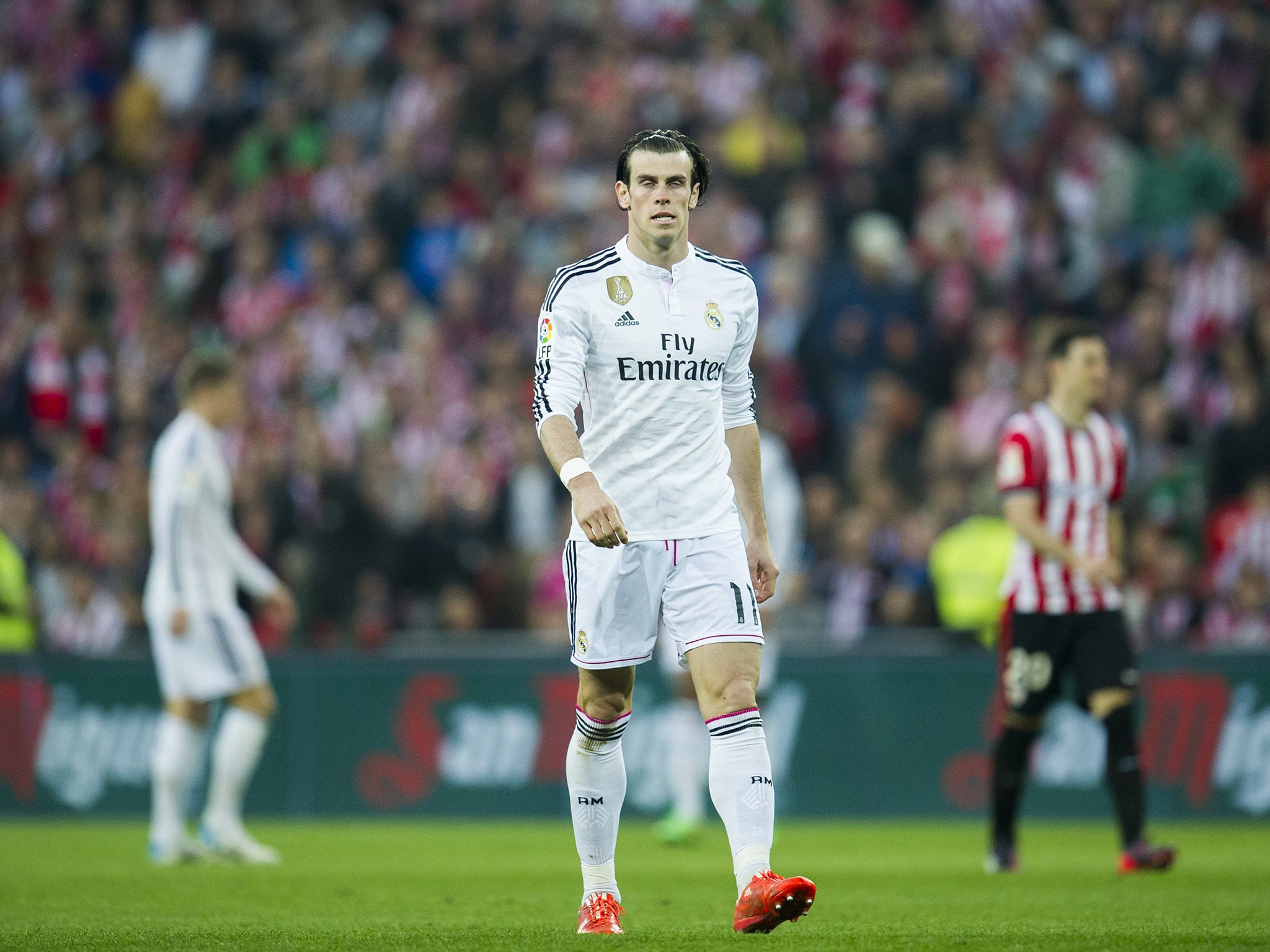 Bale's poor performances have prompted boos by the Real Madrid fans