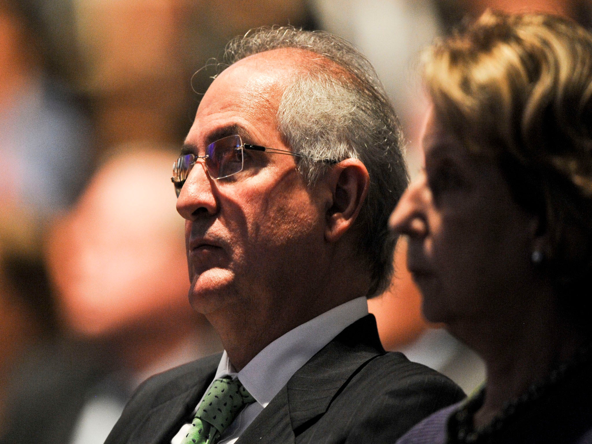 Opposition leader and Caracas Mayor Antonio Ledezma was detained last month