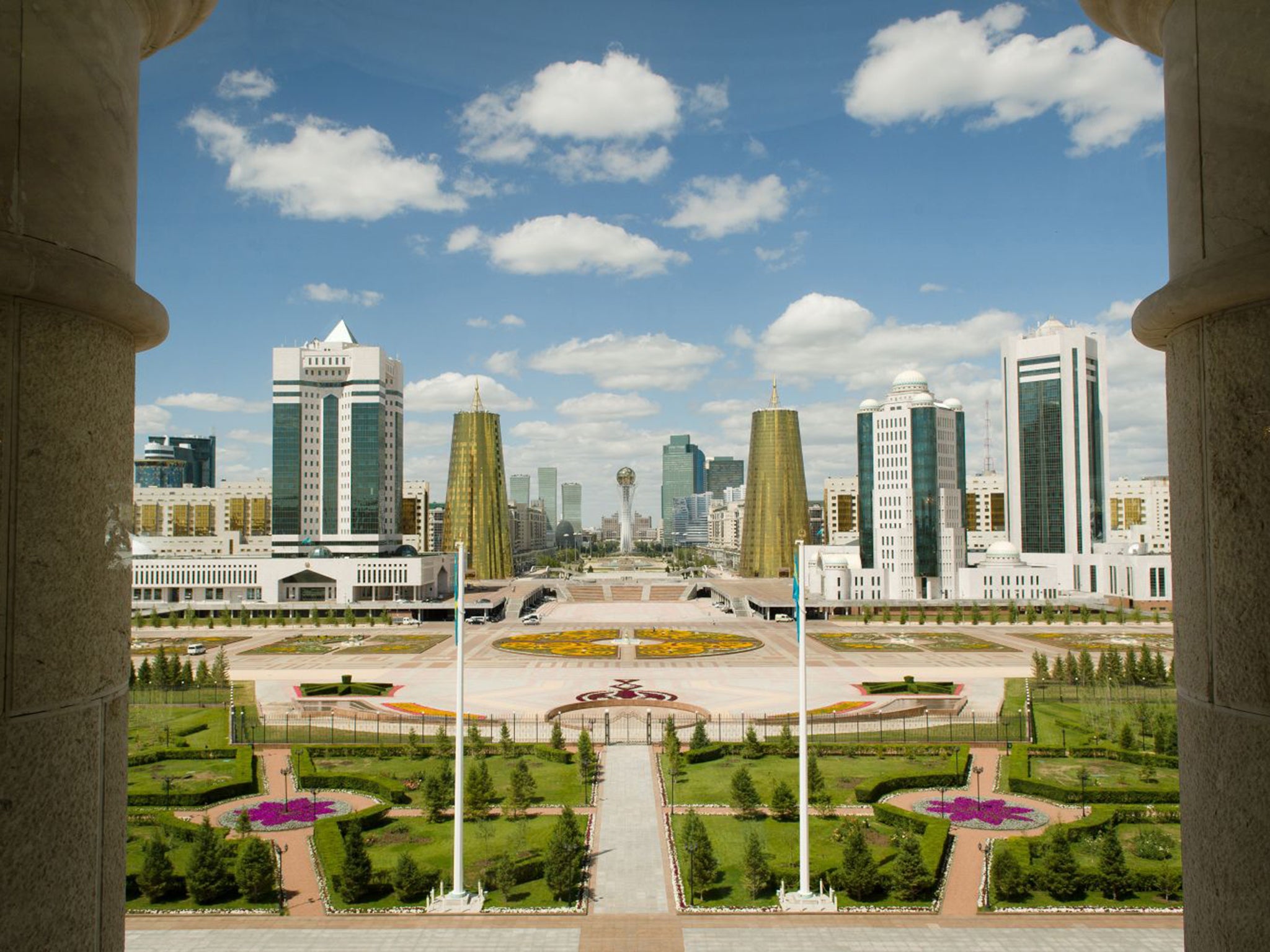 Sir Norman Foster was involved with the redesign of Astana, Kazakhstan