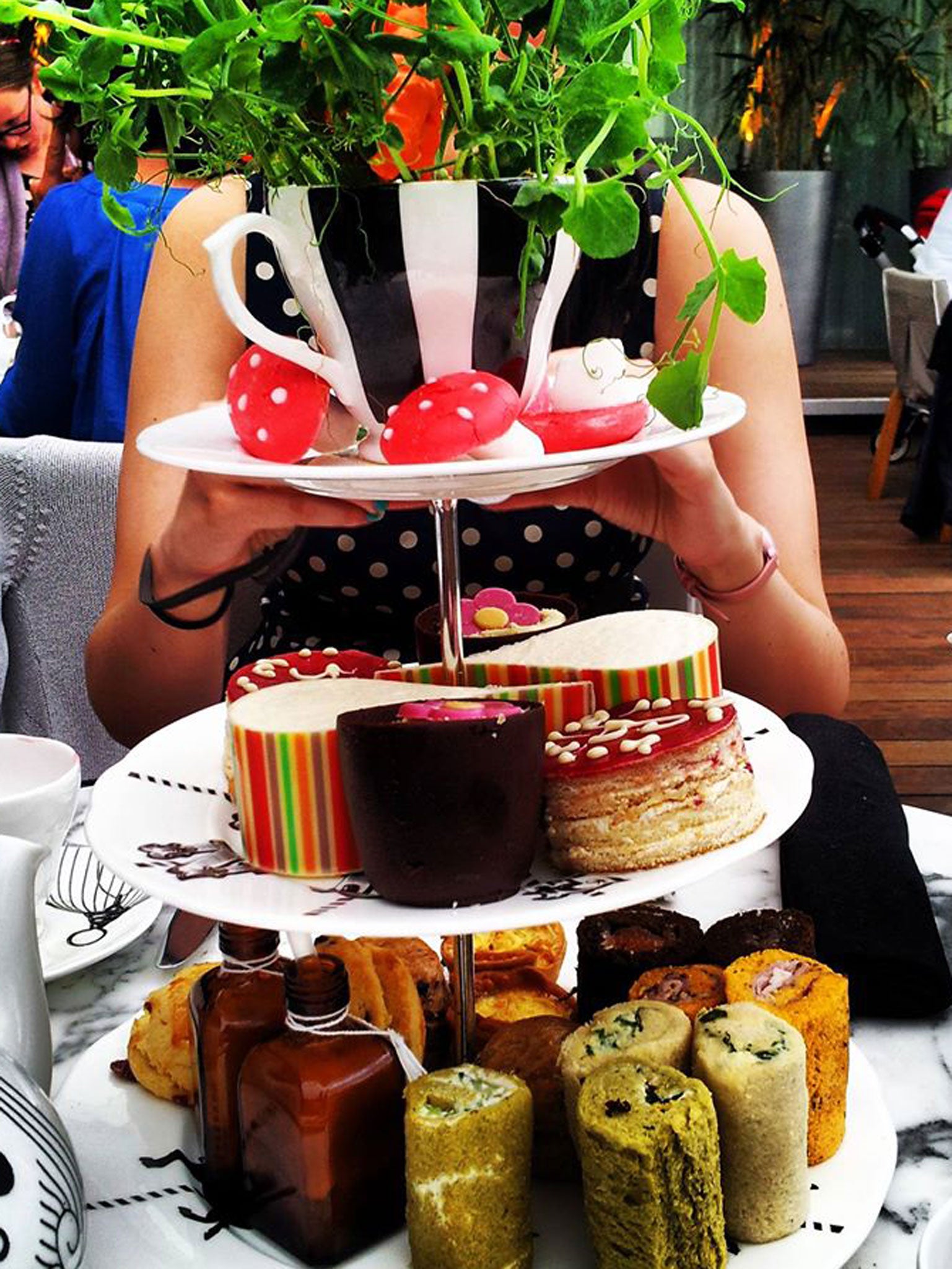 The Mad Hatter's Afternoon Tea at the Sanderson