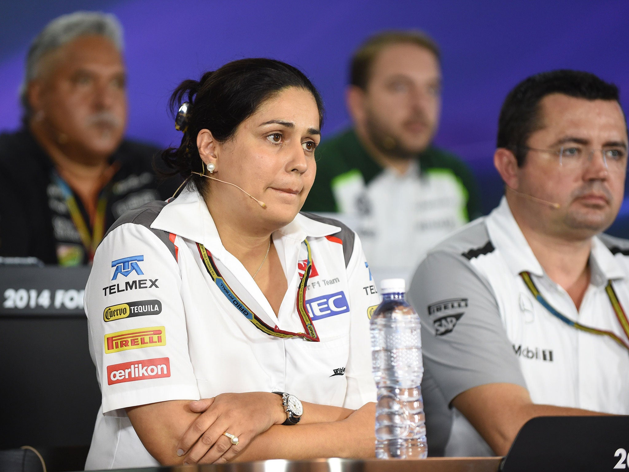 Sauber team principal Monisha Kaltenborn