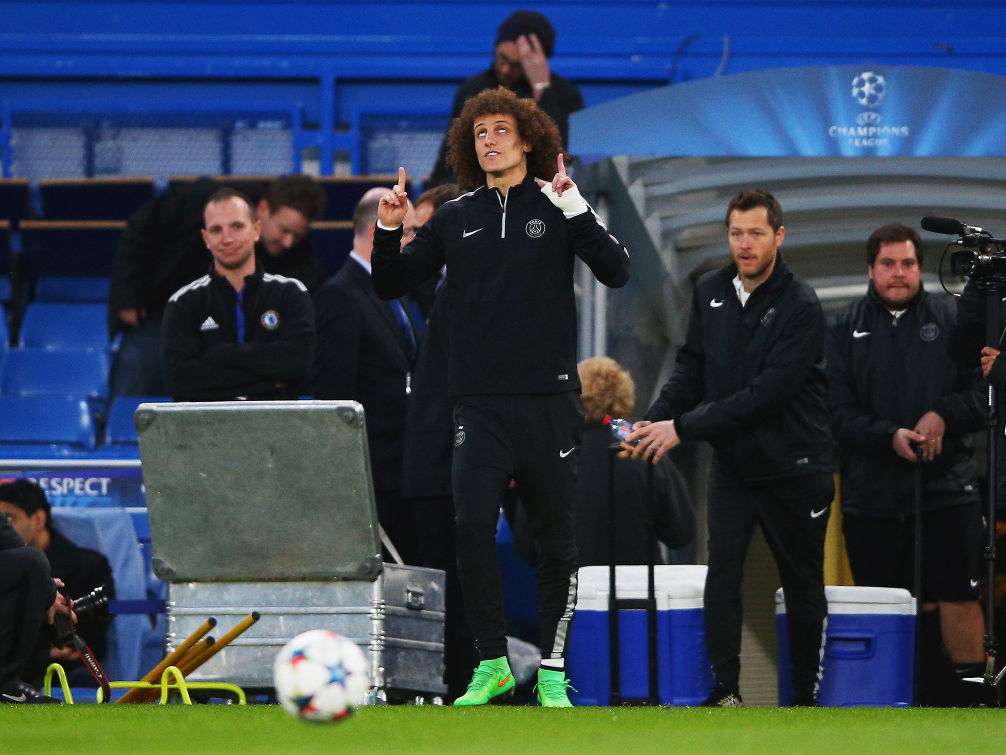 David Luiz is back at Stamford Bridge for the first time