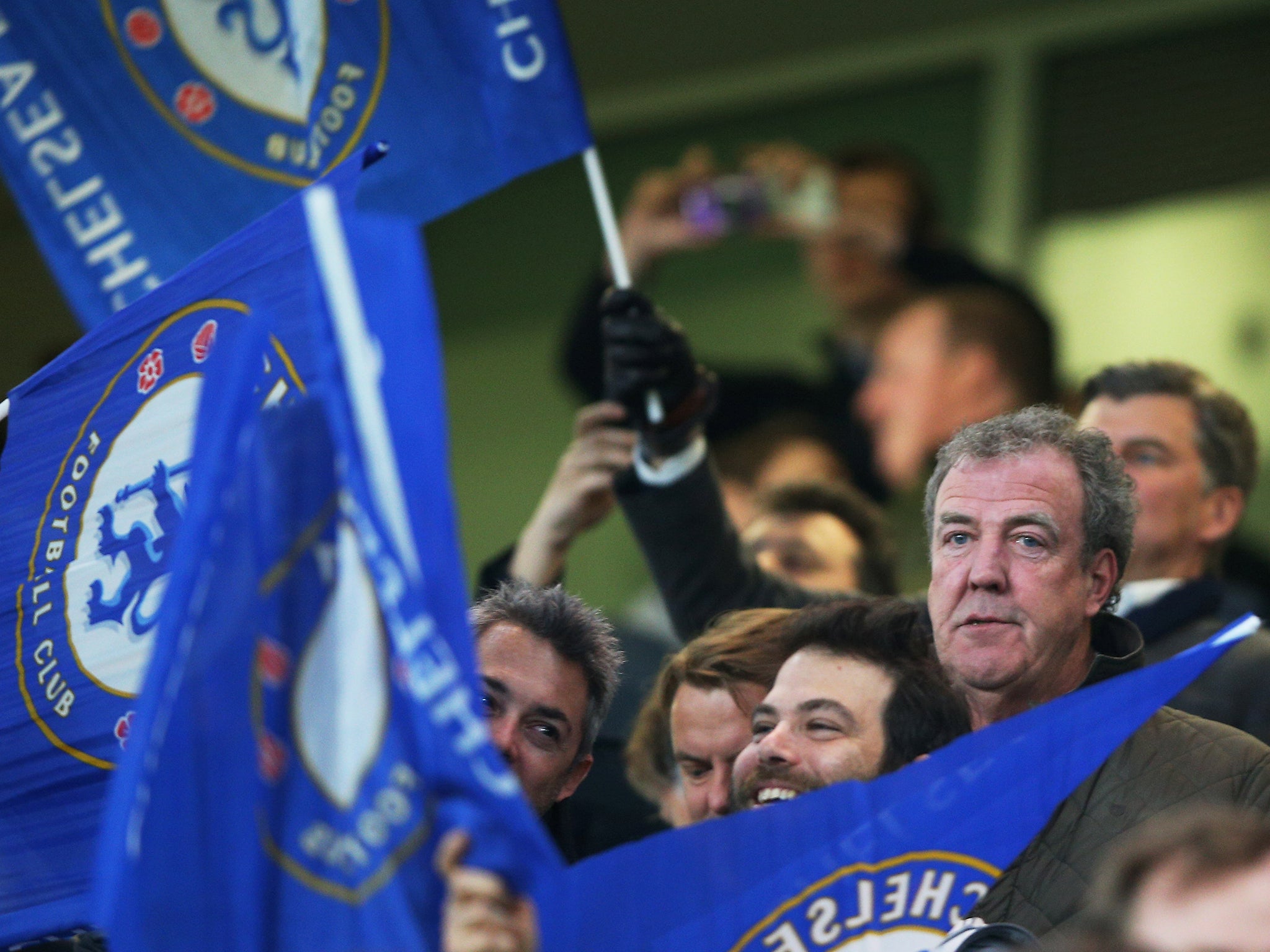 Jeremy Clarkson at Stamford Bridge