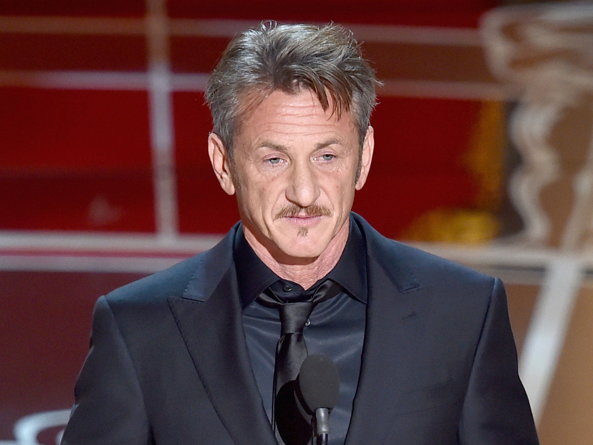 Sean Penn at the 87th Annual Academy Awards