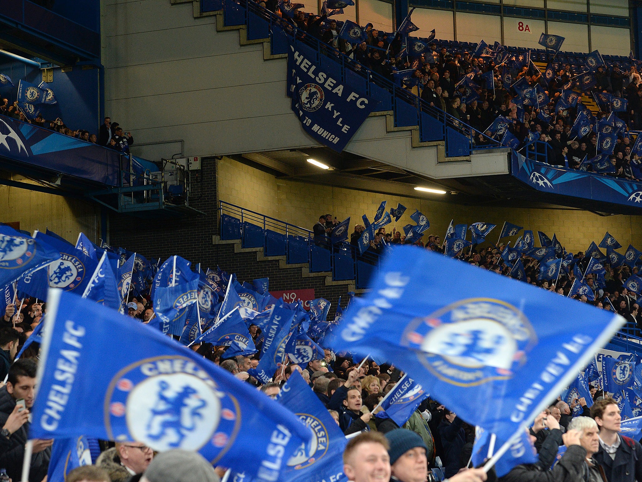 Chelsea fans failed to inspire their team at Stamford Bridge