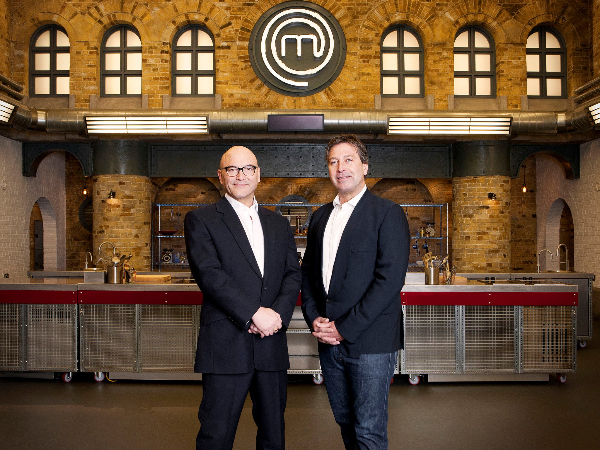 Gregg Wallace and John Torode from Masterchef