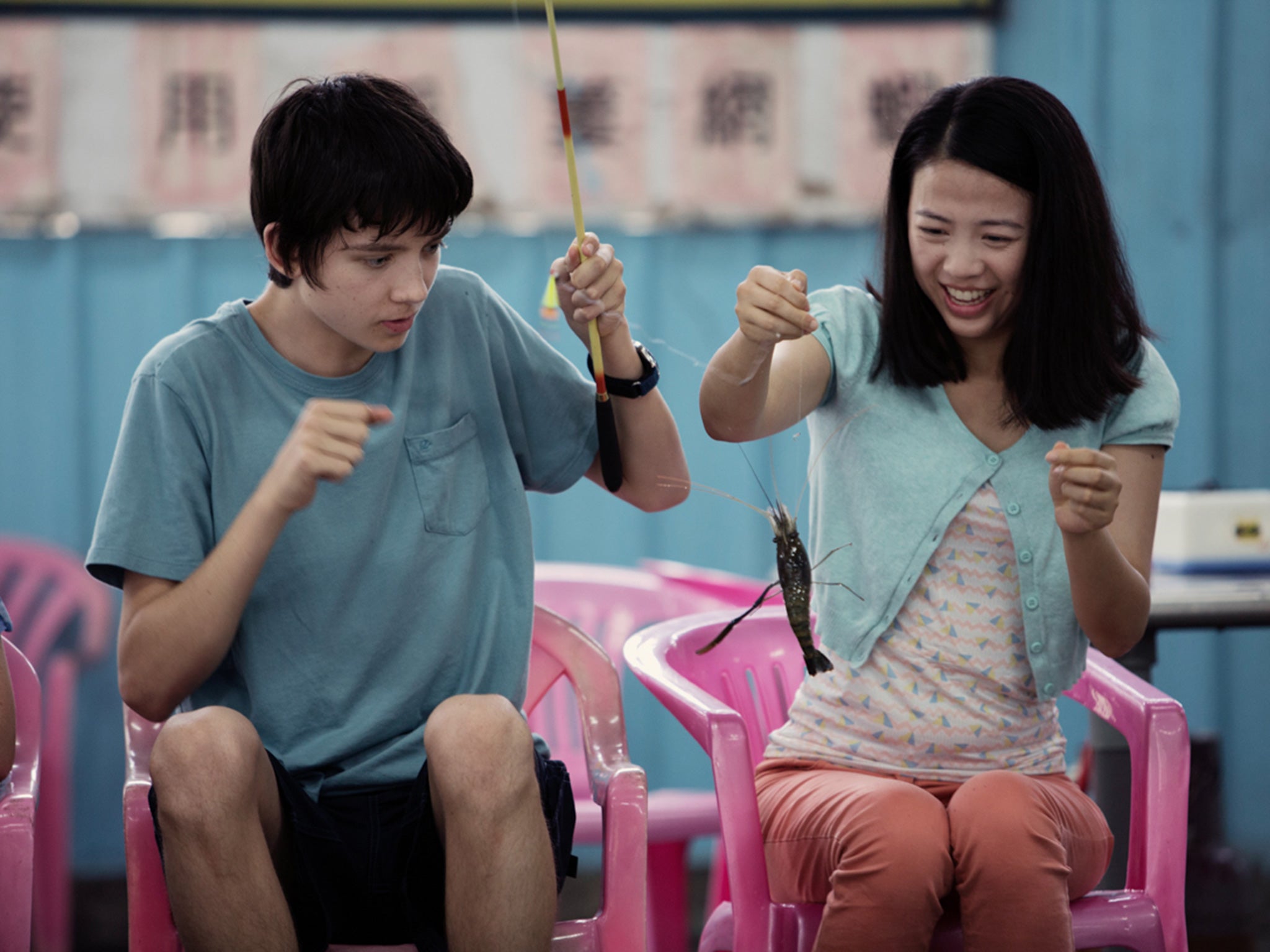 Nathan strikes up a sugary romance with a fellow maths genius in ‘X+Y’