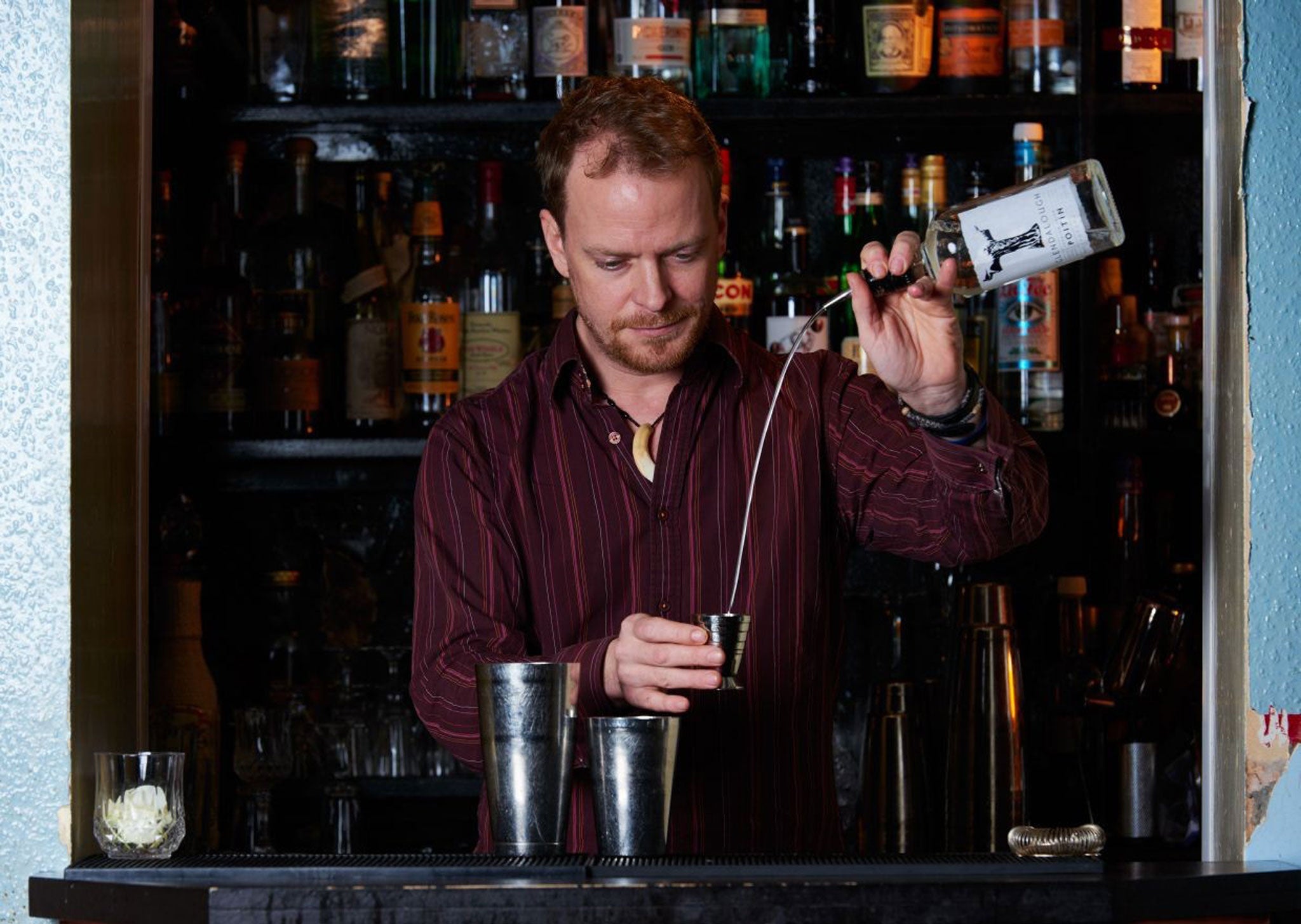 Reverend JW Simpson retro-cocktails bar will host an Irish poitin masterclass on St Patrick's Night