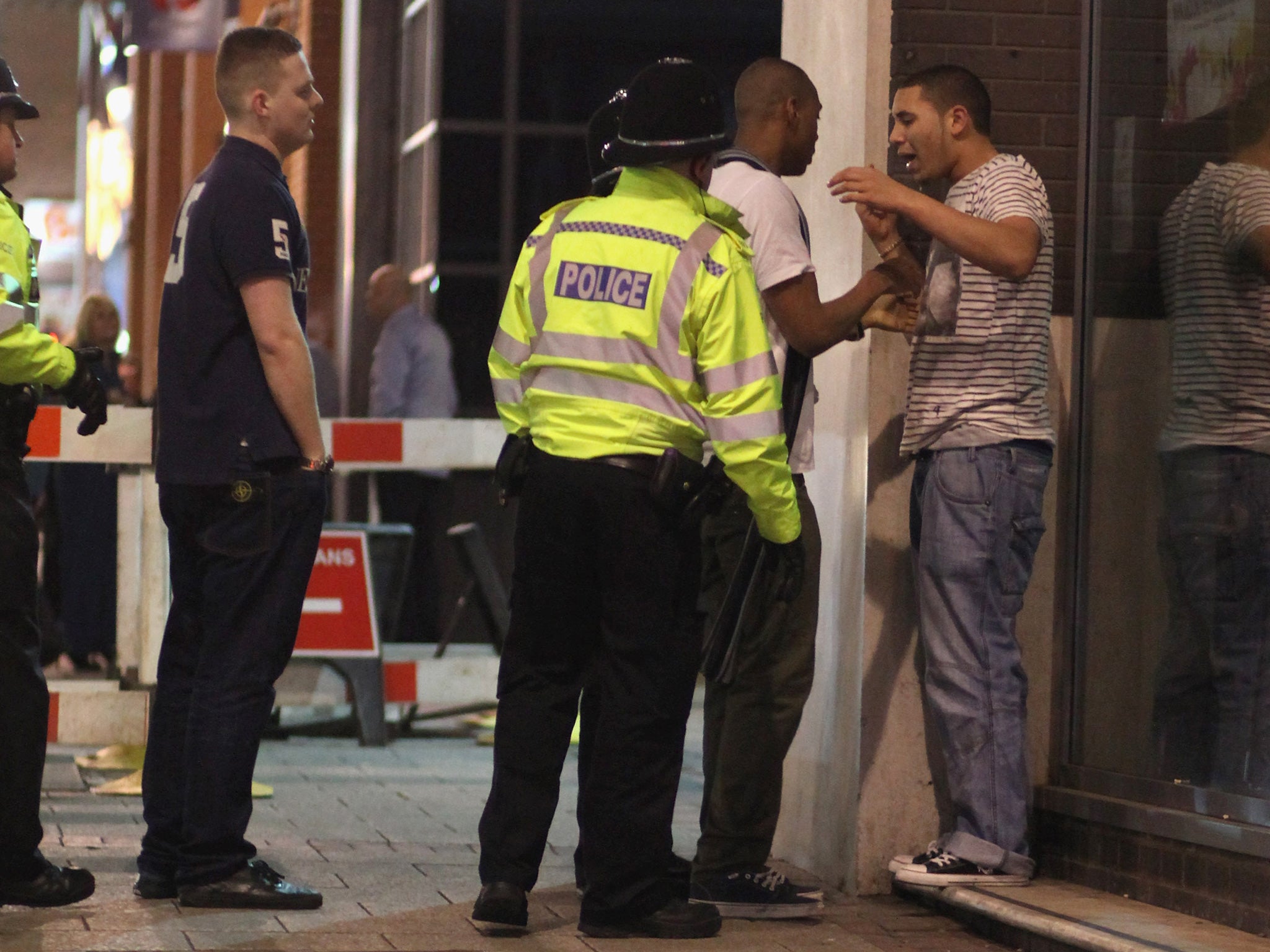 Reducing the number of licensed premises could reduce alcohol-related violence, according to Britain’s most senior police officer (Getty)