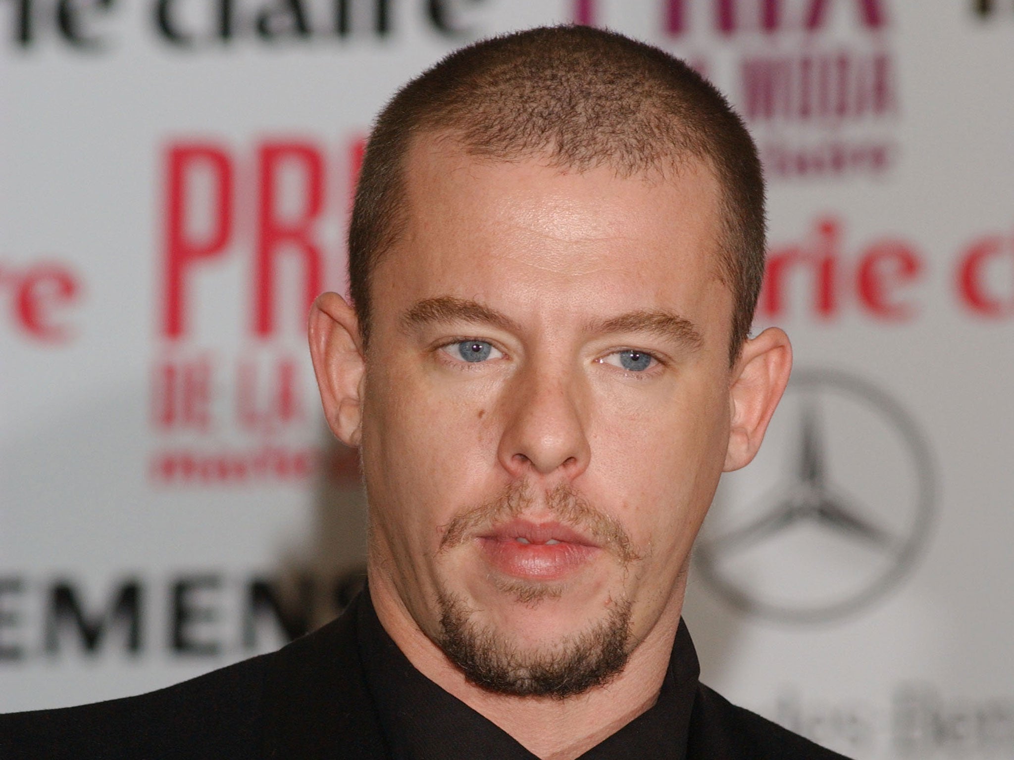 Alexander McQueen pictured in 2003