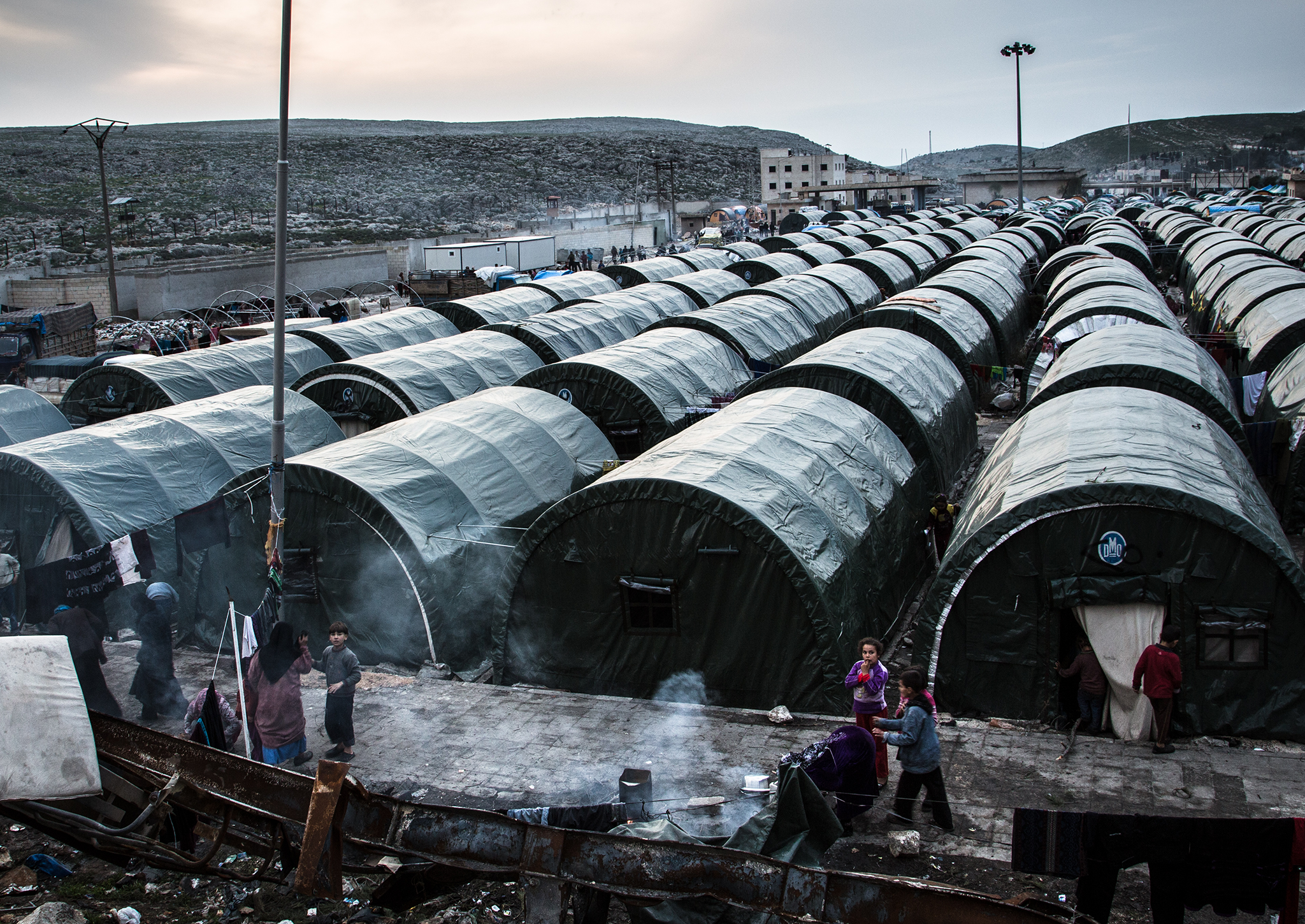 The Syrian population has been devastated by four years of war. In IDP camps in Bab Al Hawa (pictured), living conditions are more than precarious.