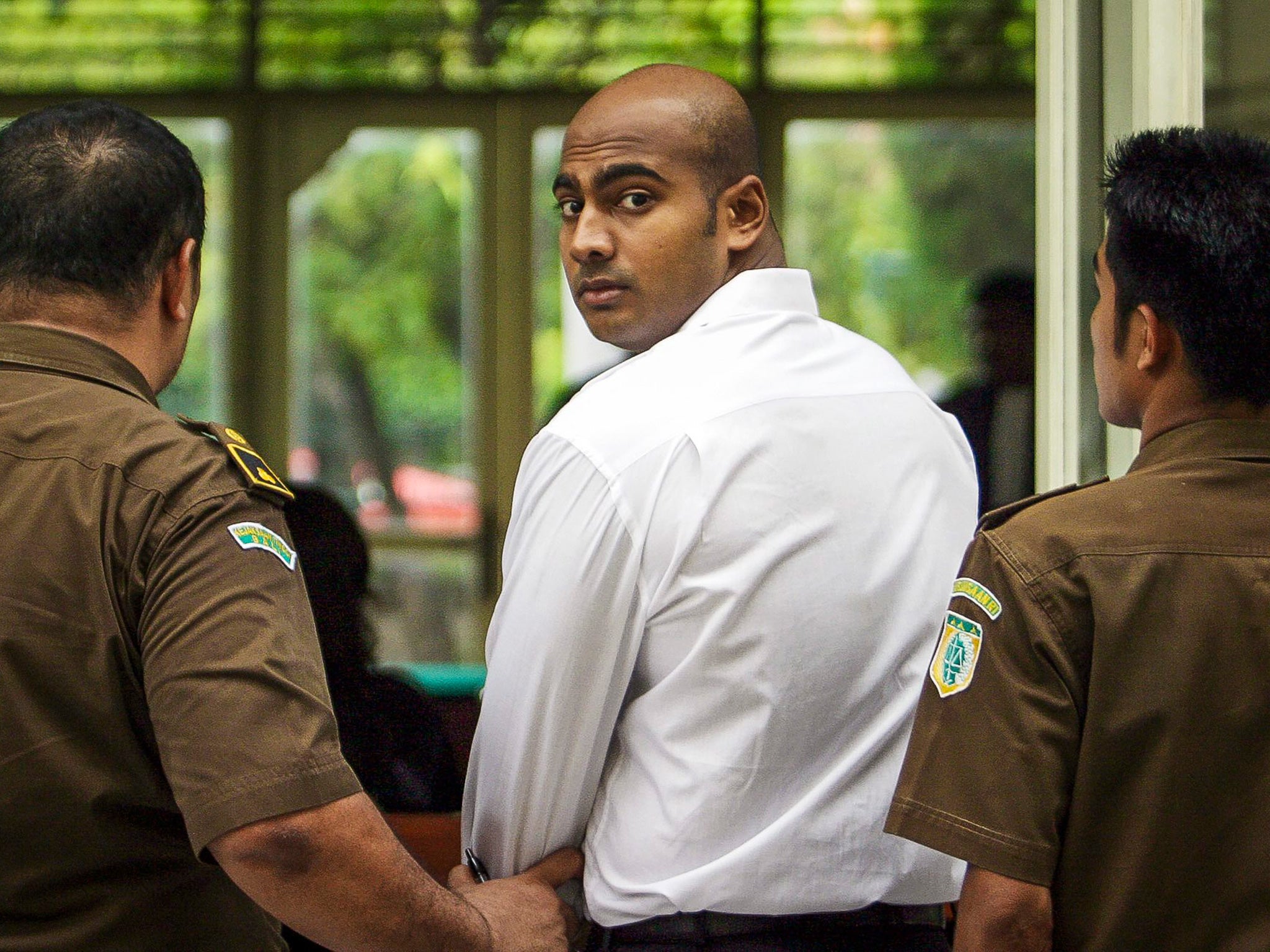 Sukumaran were transferred to the island last week