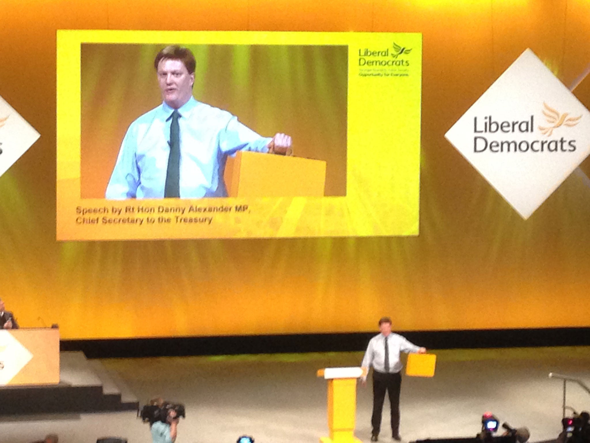 Mr Alexander said he still hoped to deliver a Liberal Democrat, rather than coalition, Budget in 2016 as chancellor of the Exchequer