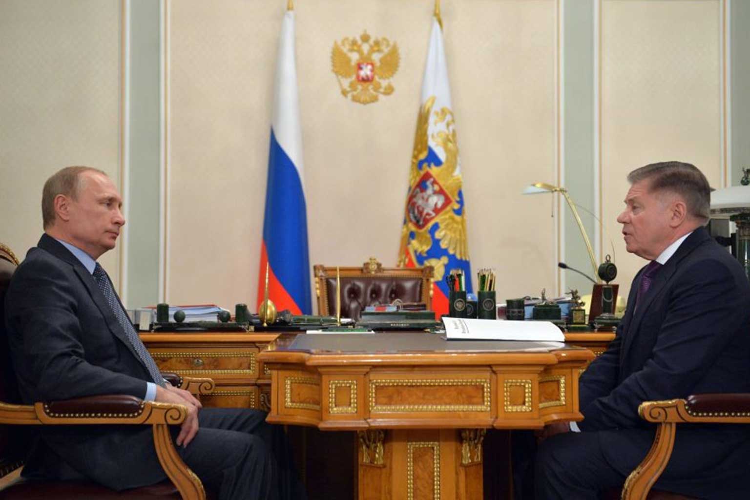 Putin and Lebedev apparently met on Friday