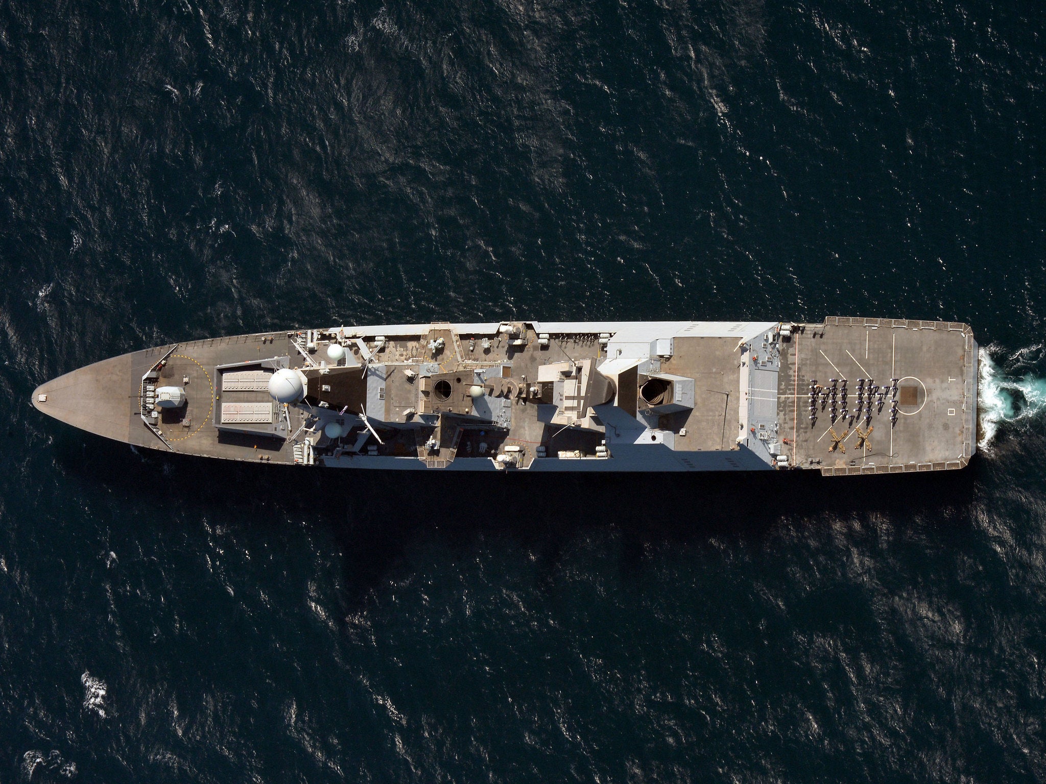 Happy Mother's Day from sailors on HMS Dauntless