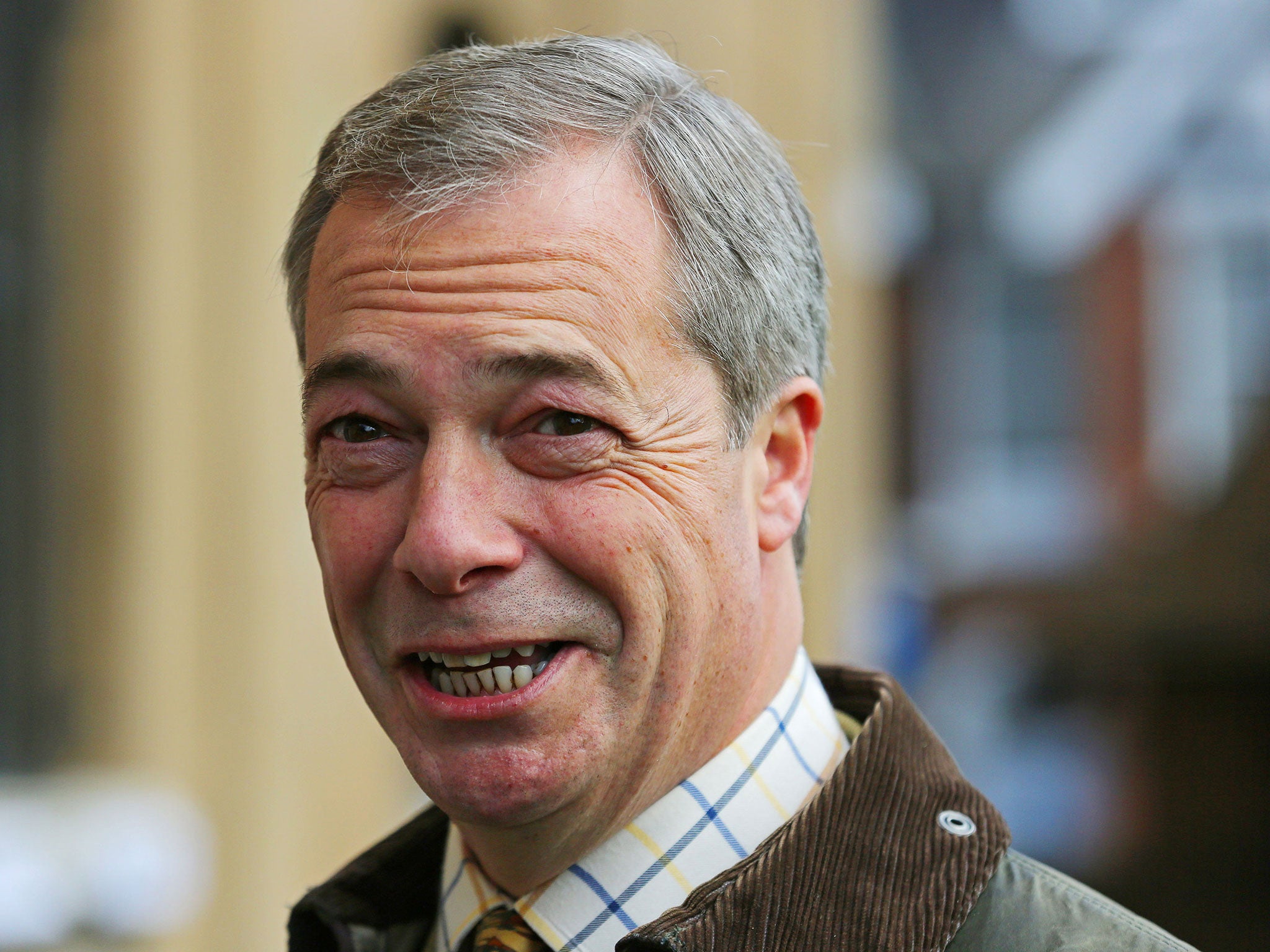 Nigel Farage said he wanted to see race discrimination laws scrapped .