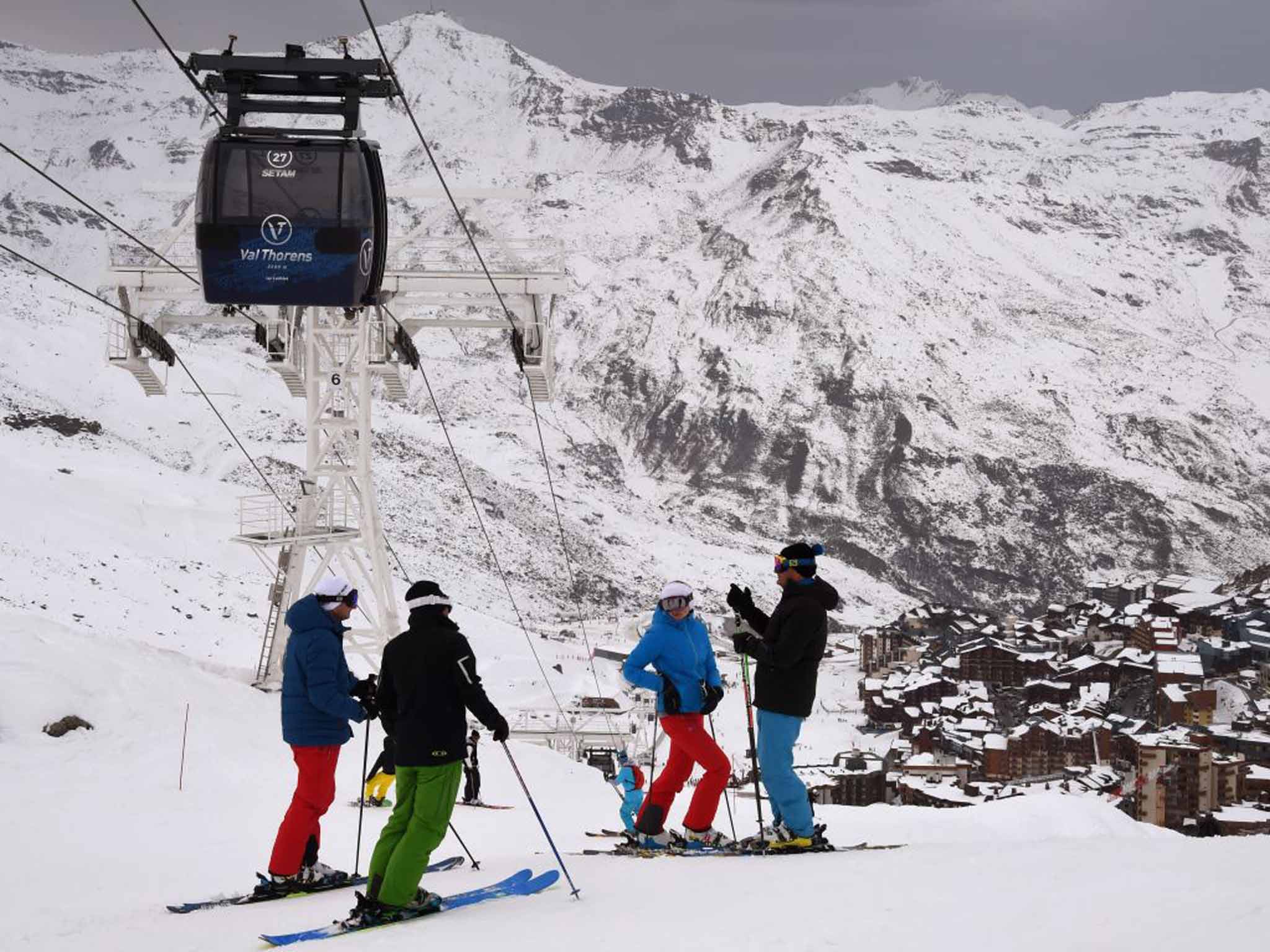 Lift off: Great conditions in Val Thorens