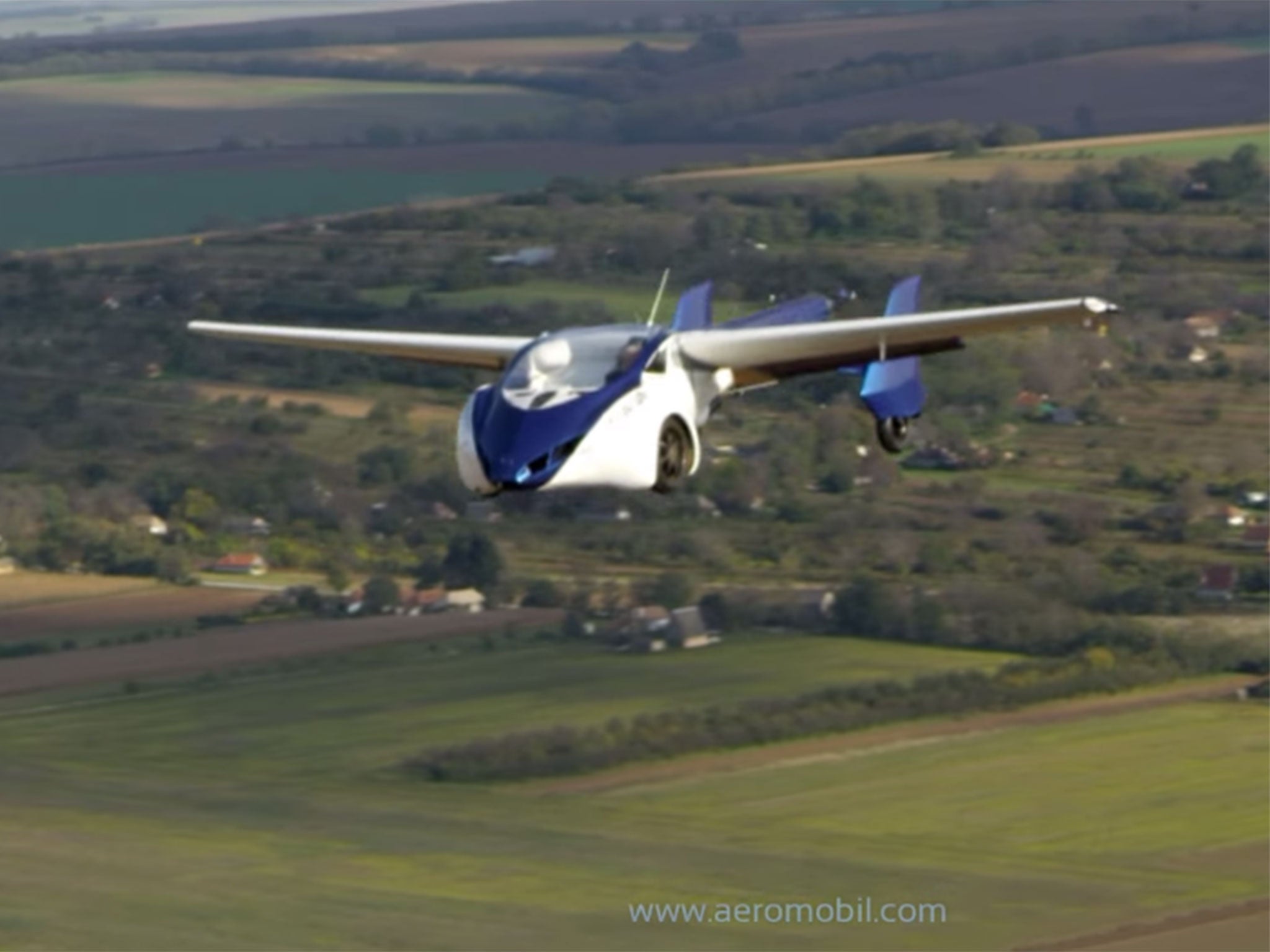 The AeroMobil could be available to buy in two years.