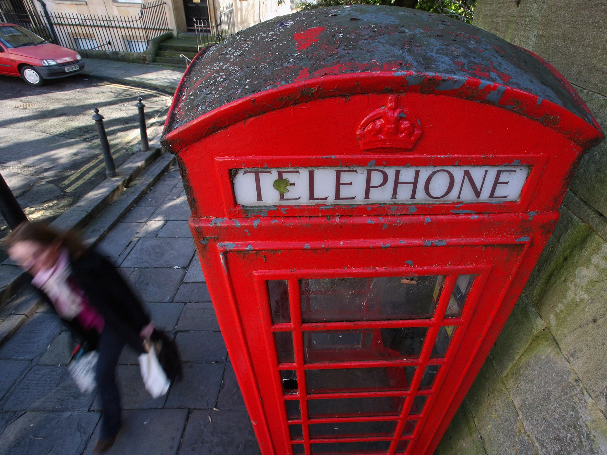 The telephone box by Sir Giles Gilbert Scott in 1924.