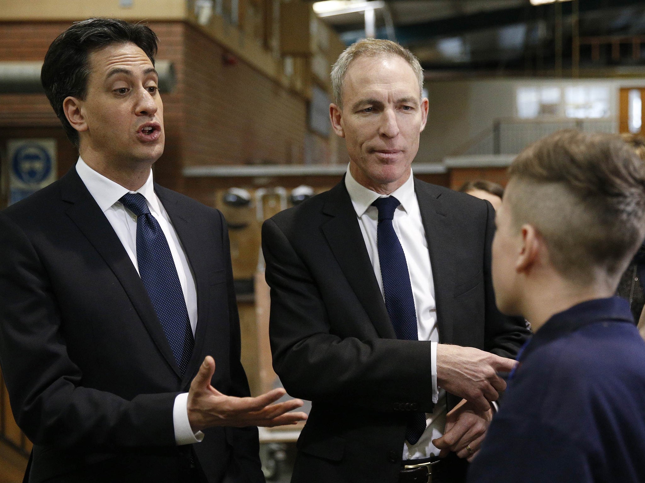 Jim Murphy, the Scottish Labour leader, right, said Mr Miliband’s move made it "clearer than ever" that voters in Scotland wanting to oust David Cameron should back Labour (Getty)