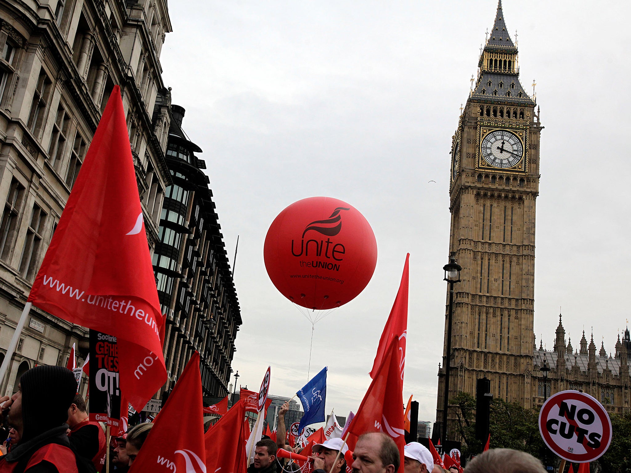 The leaked emails reflect concerns that national party figures were keen to promote potential rivals to Karie Murphy, a close associate of Unite leader Len McCluskey (Getty)