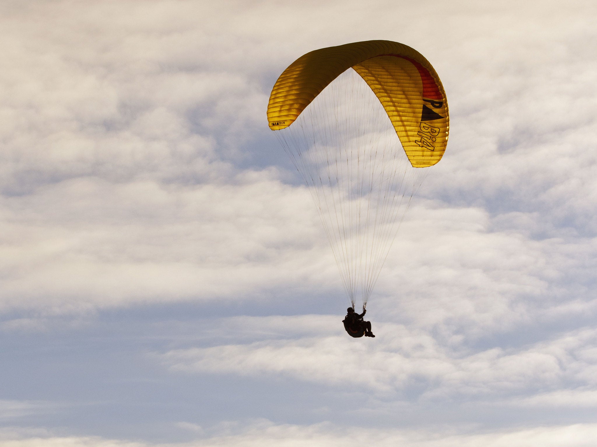 Almost half of UK adults have lied about going skydiving