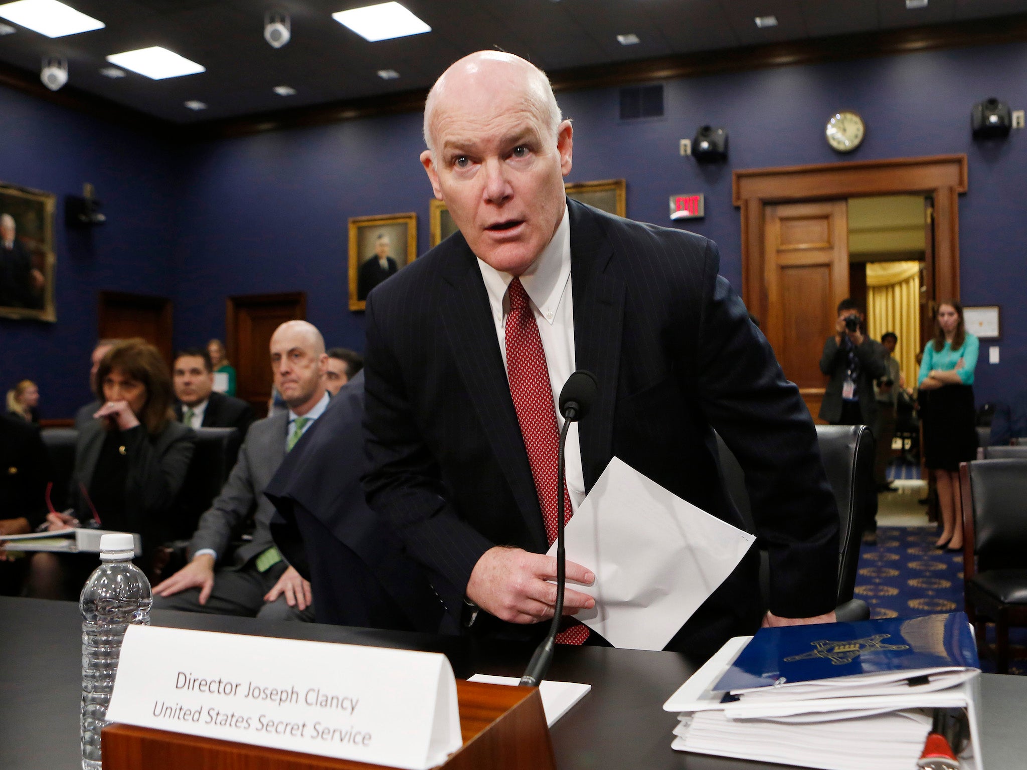 Secret Service Director Jo Clancy has been testifying before politicians