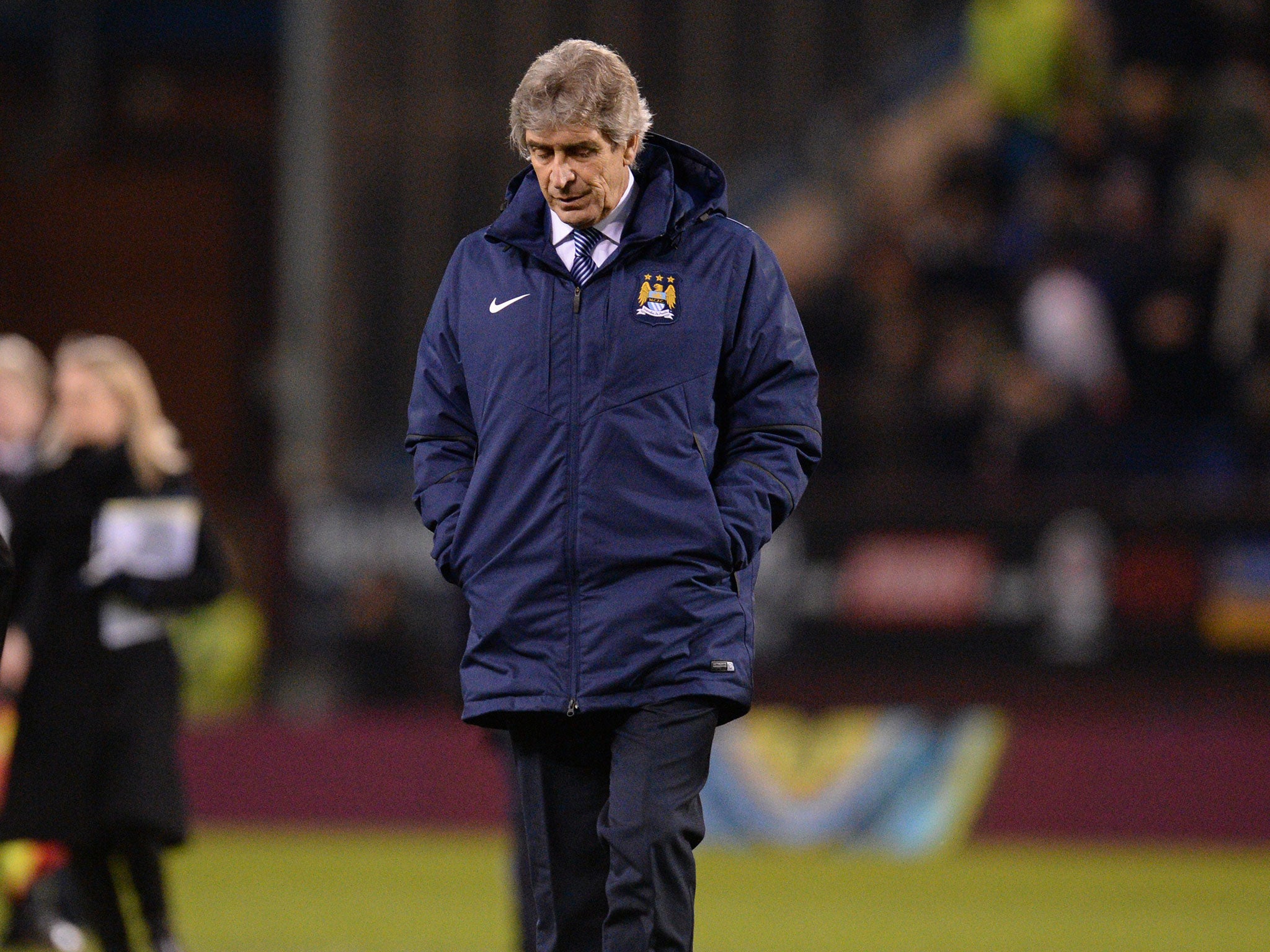 Manchester City manager Manuel Pellegrini