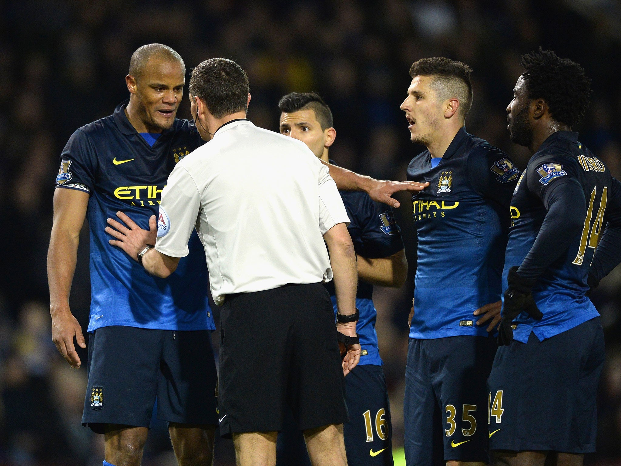 Vincent Kompany has come in for criticism for his form this season