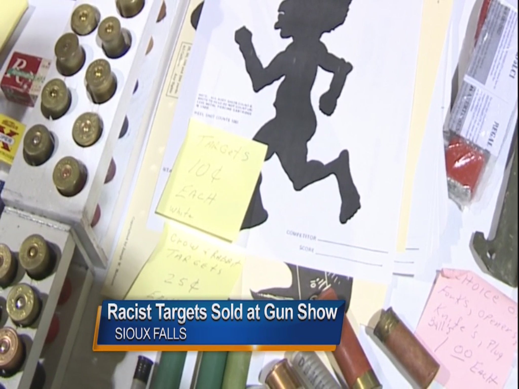 The vendor was banned from the South Dakota show