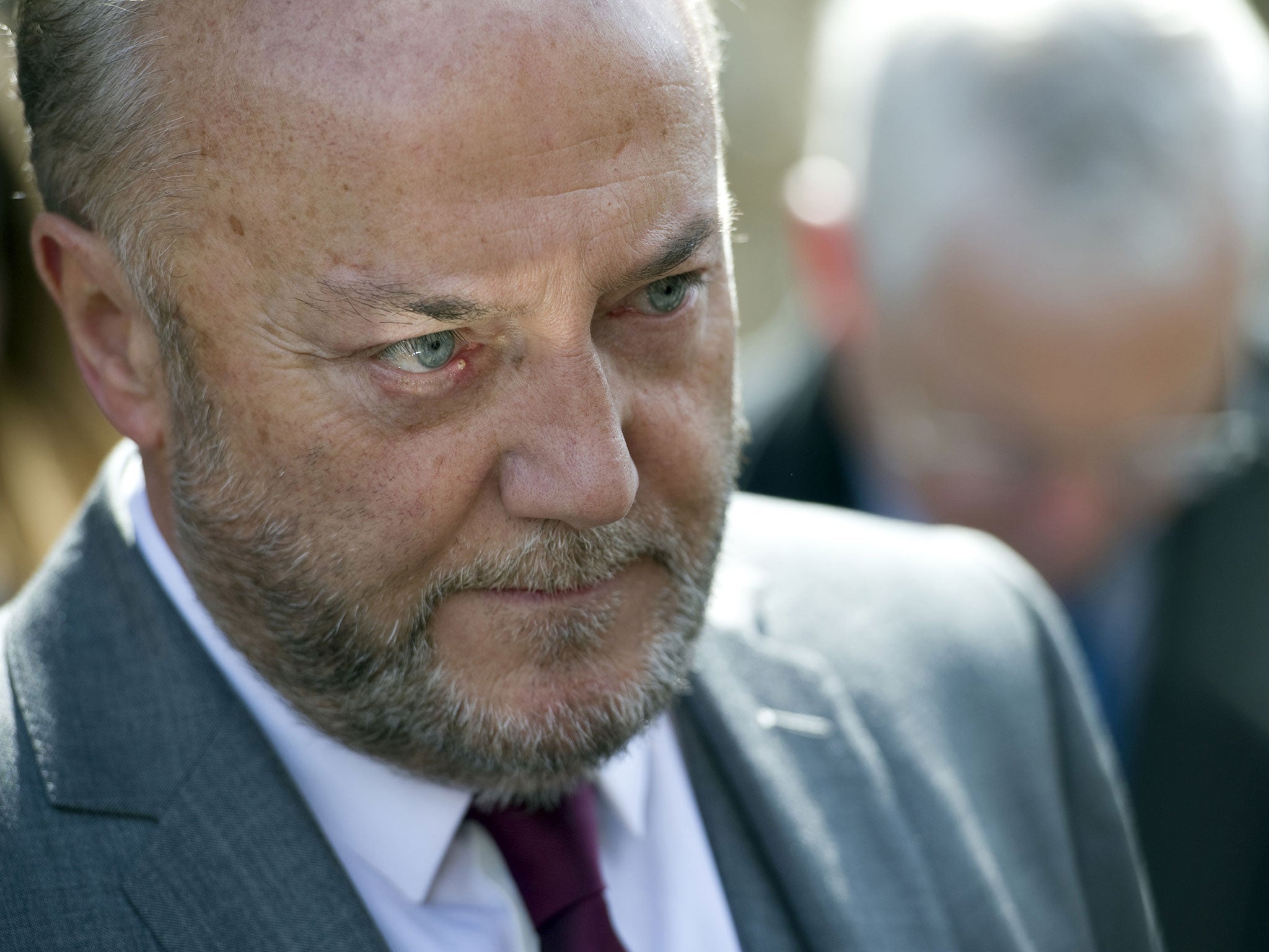 British member of parliament George Galloway of Respect Party.