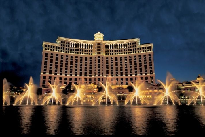 Bellagio fountains, Las Vegas