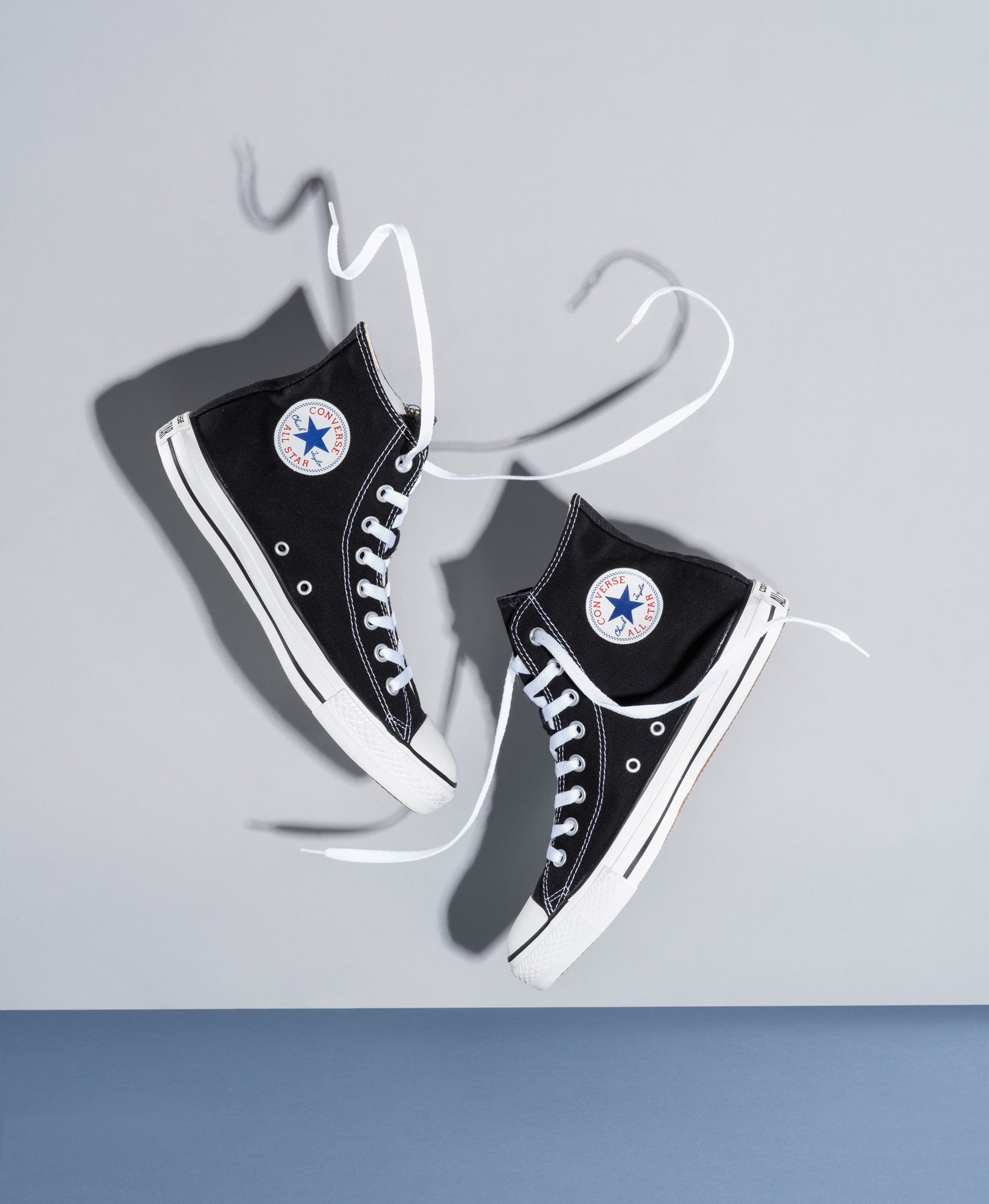 High-top trainers, £50, by Converse, schuh.co.uk