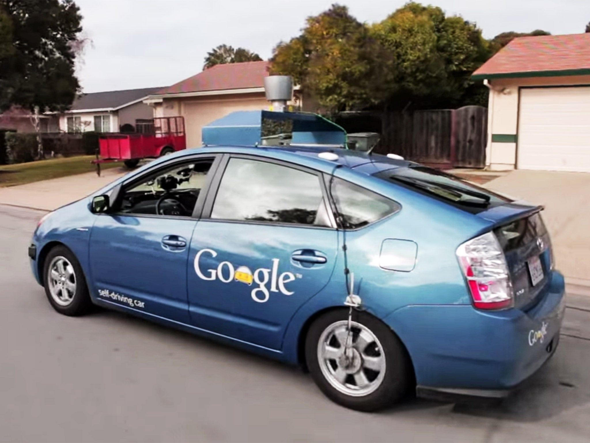 Tomorrow's world: Google's driverless car