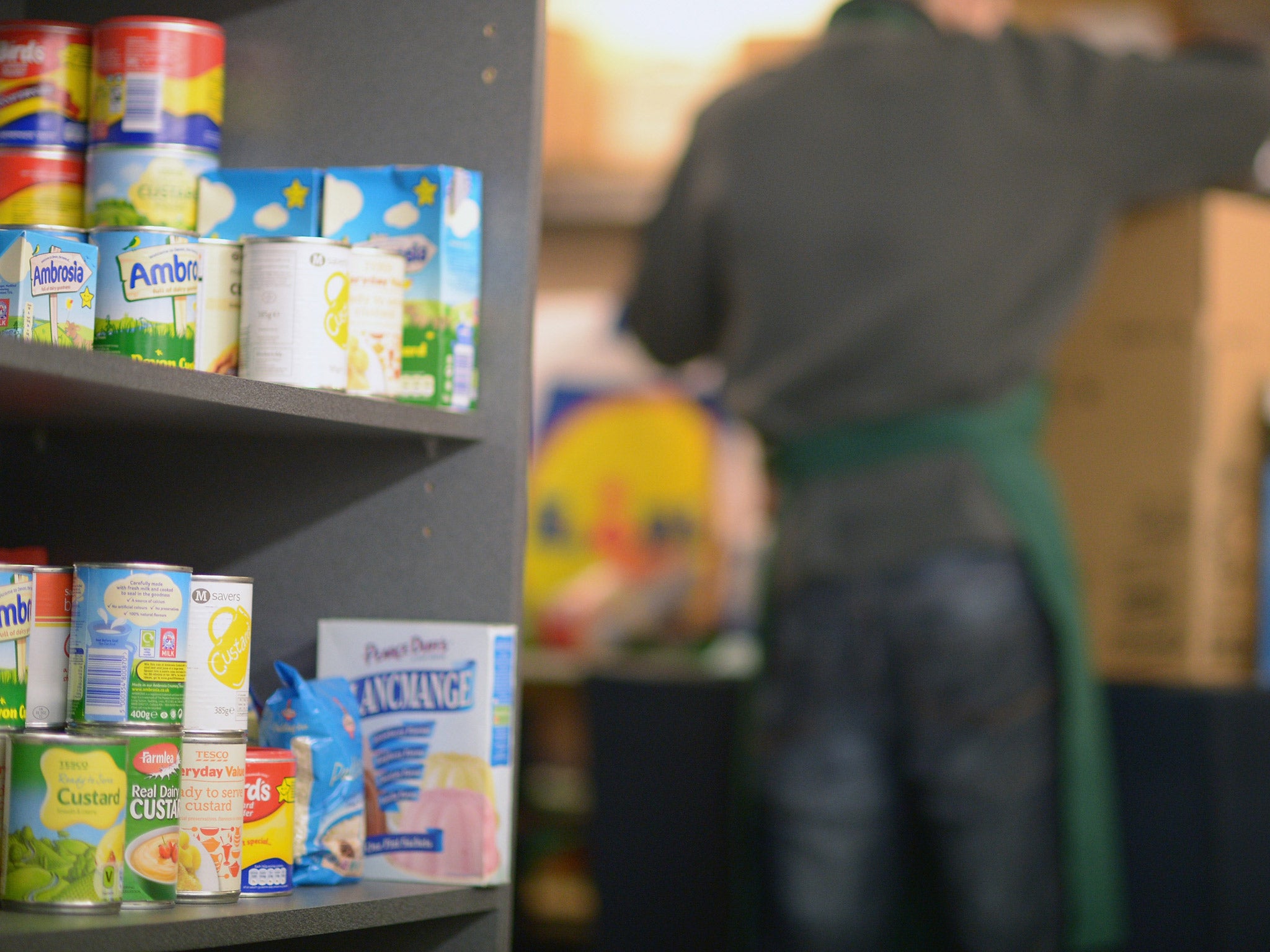 Nearly a million people were helped by food banks in 2013-14