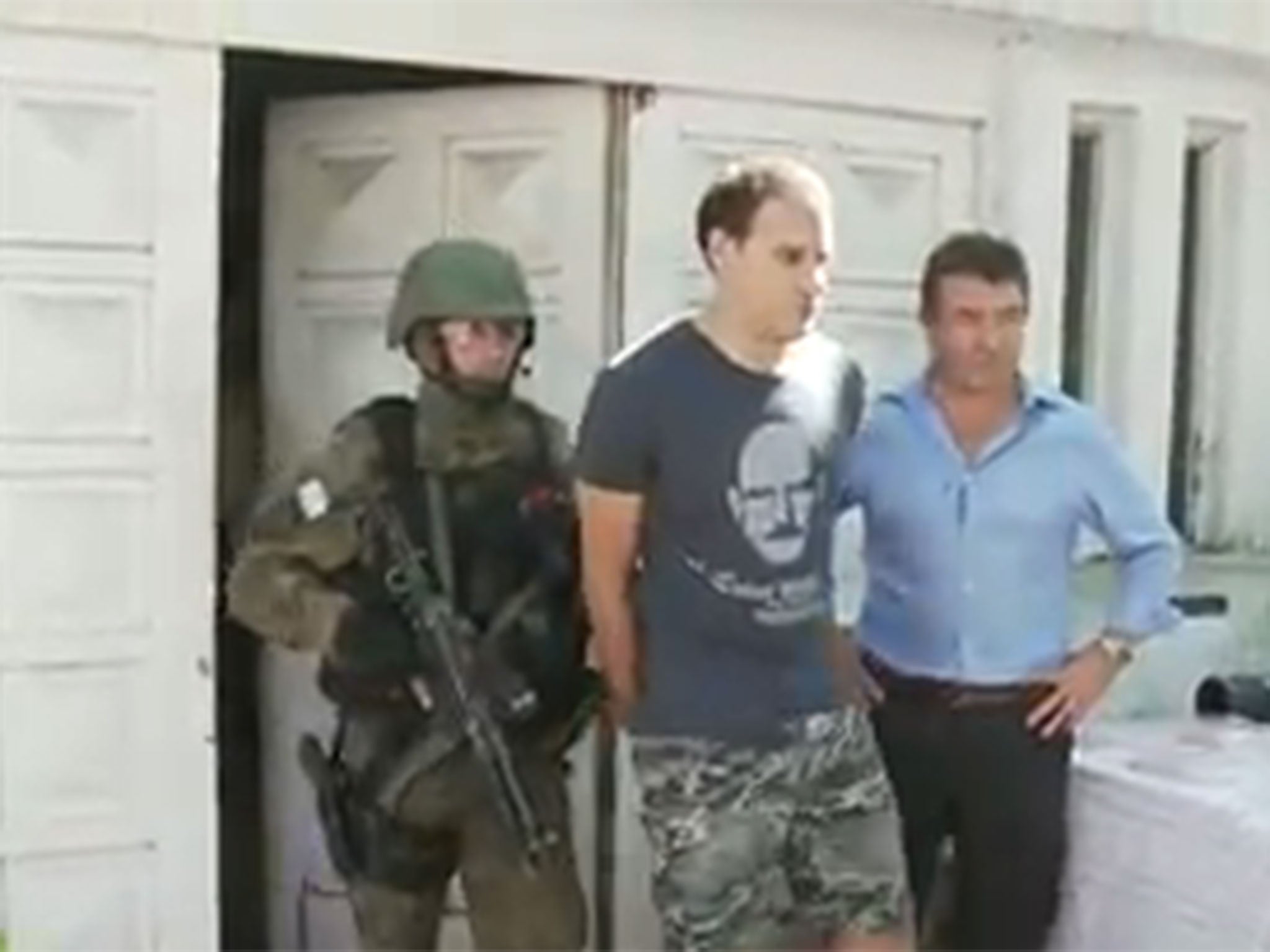 The man arrested as part of the drugs bust by Argentinian Police