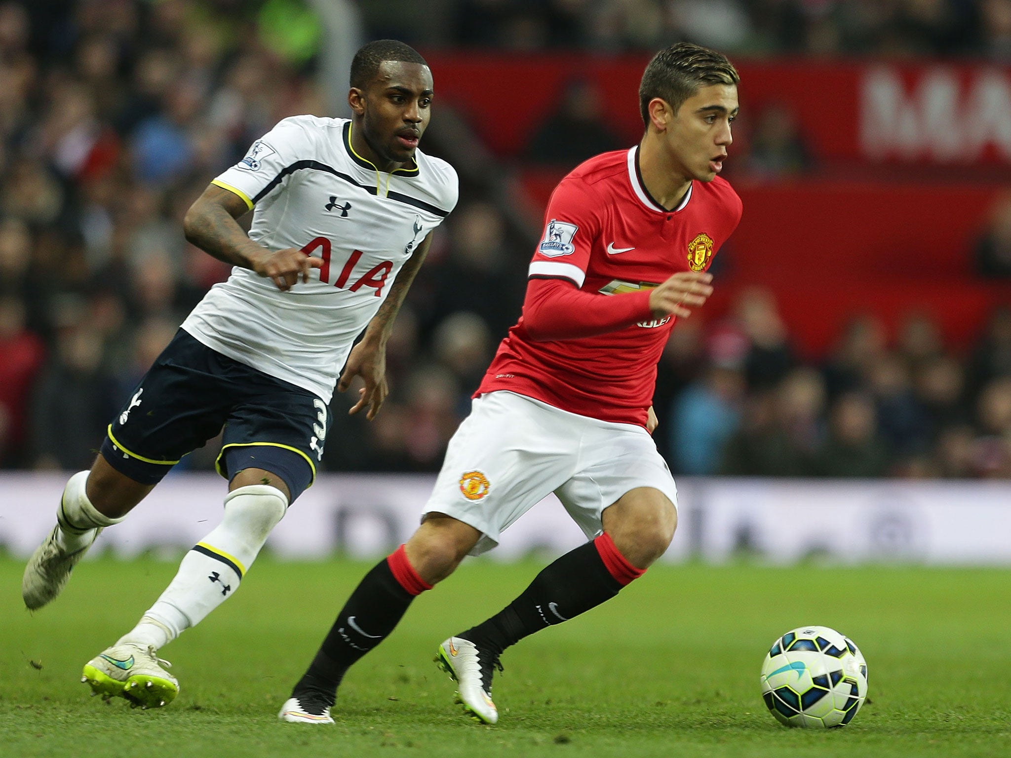 Pereira made his Premier League debut against Spurs in March