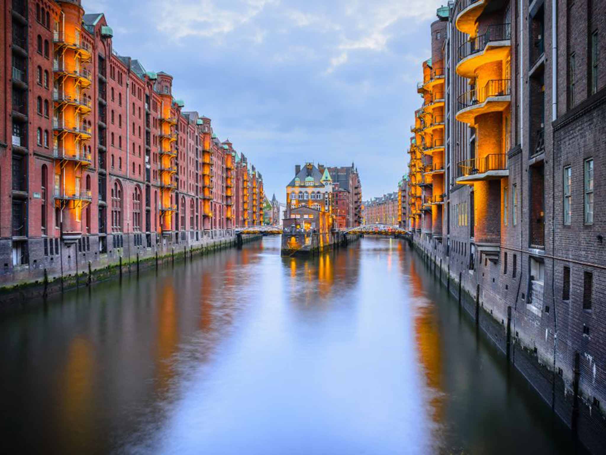 HafenCity, a former docklands area turned fashionable waterfront district (Getty)