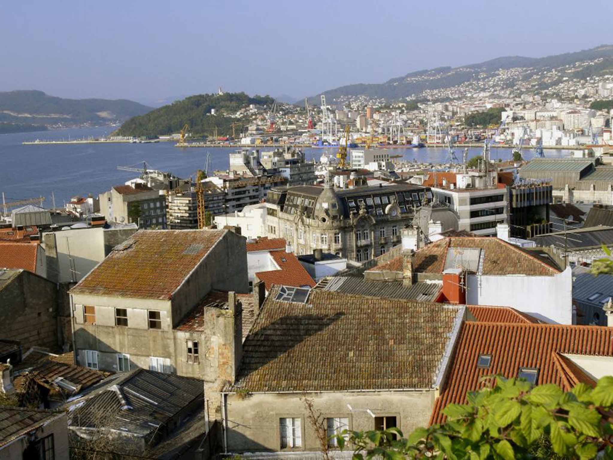 Shipping views: Vigo's thriving port area