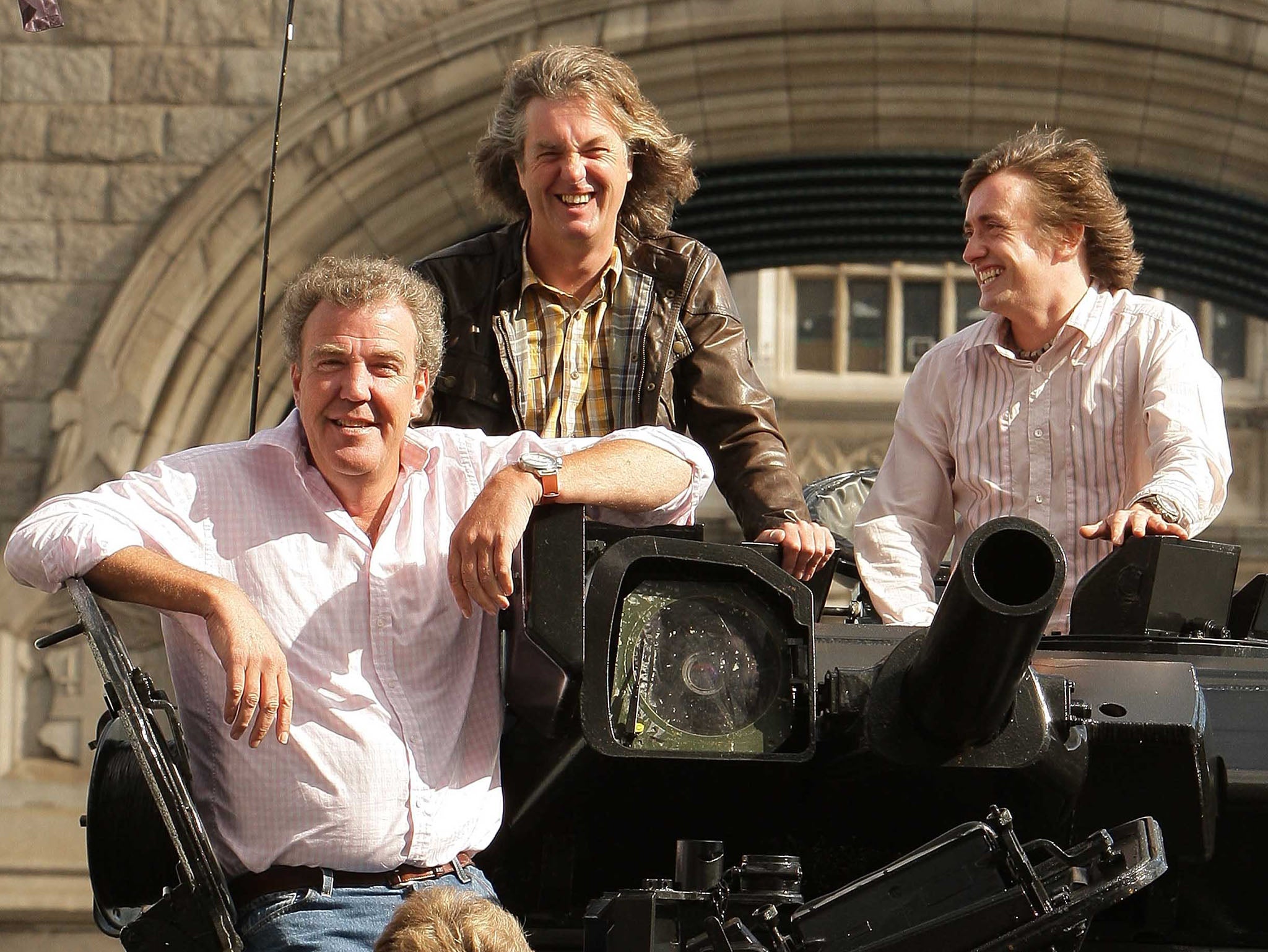 Former Top Gear presenters Jeremy Clarkson, James May and Richard Hammond are rumoured to be talking to rival broadcasters