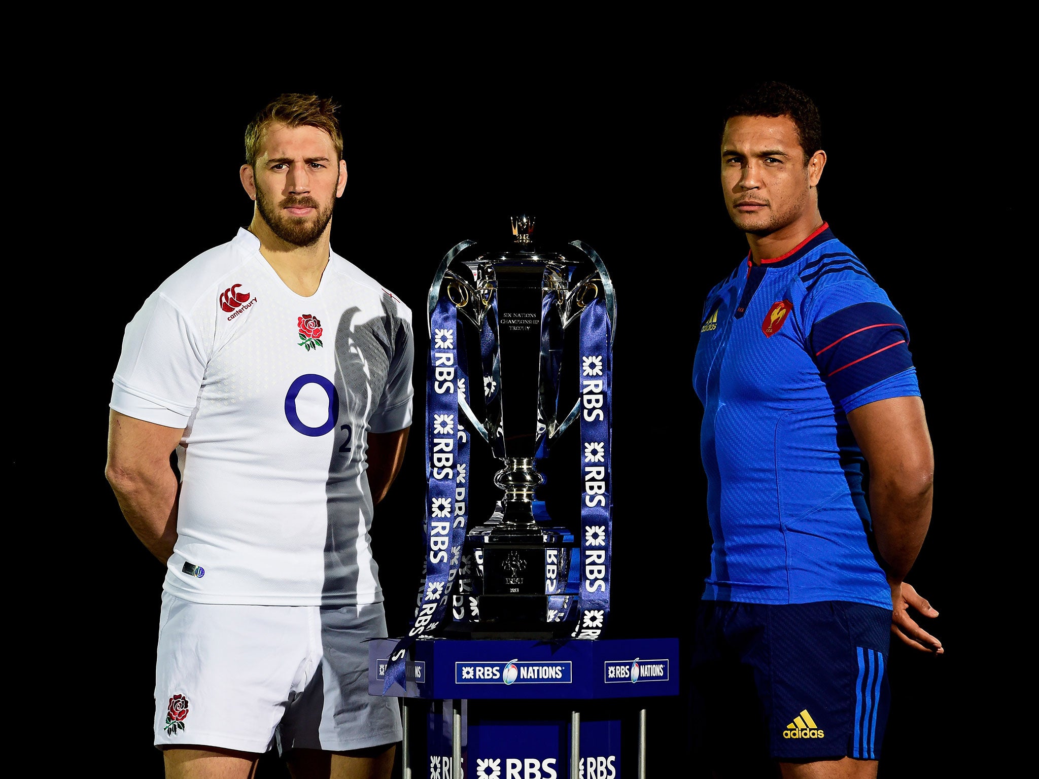 Chris Robshaw and Thierry Dusautoir