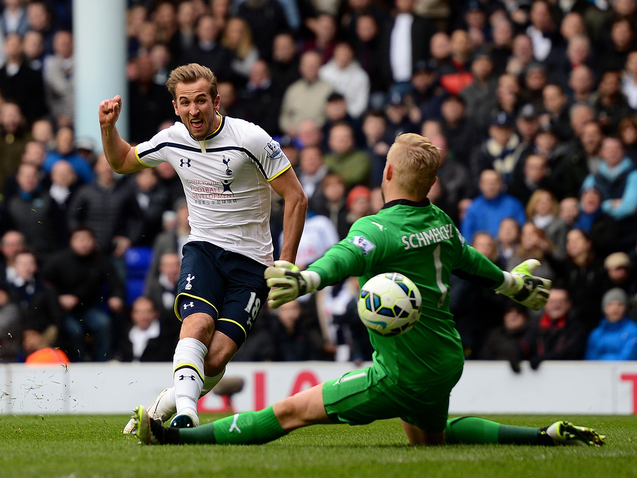 Harry Kane opened the scoring after just six minutes