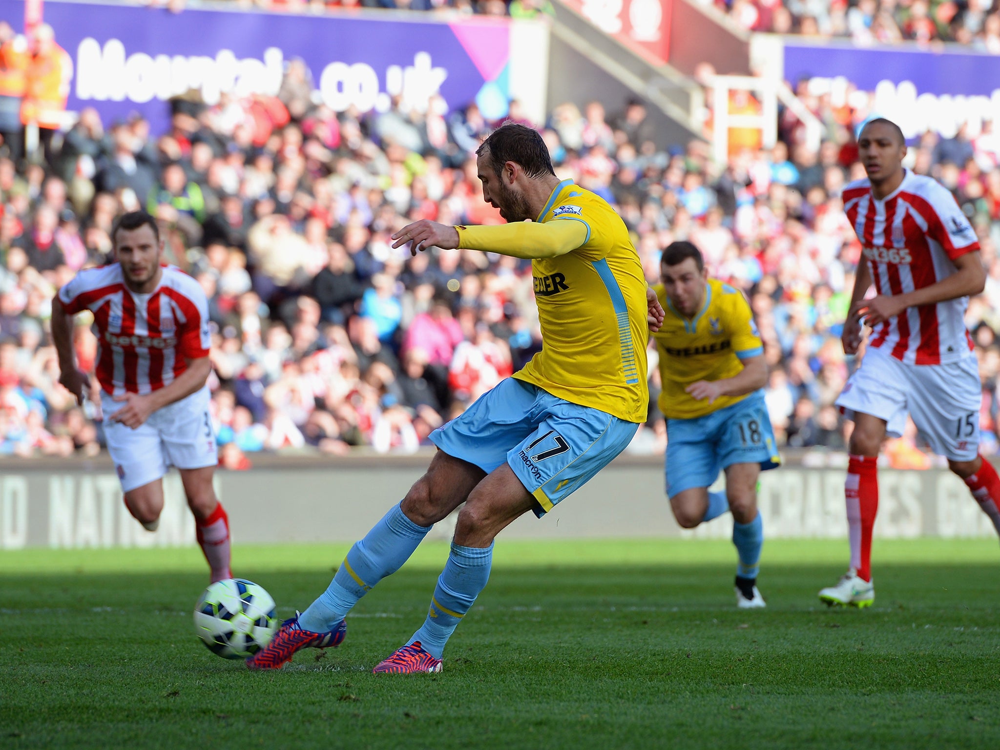 Glenn Murray levelled from the penalty spot