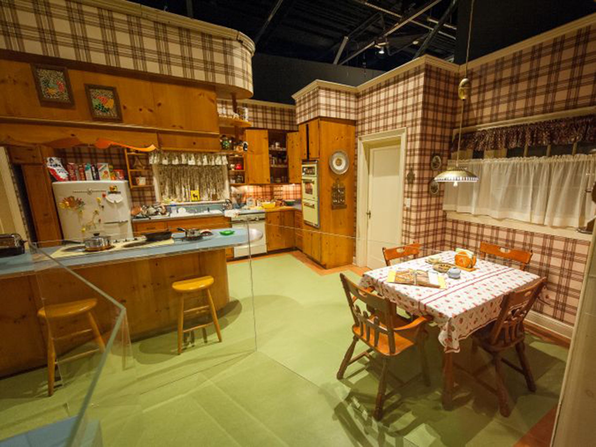 The Drapers’ kitchen at the Museum of the Moving Image